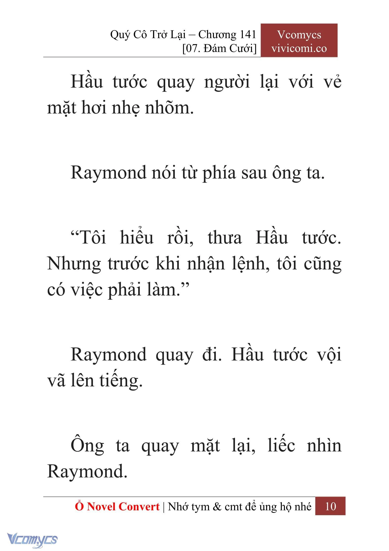 [Novel] Quý Cô Trở Lại Chapter 141 - Trang 13