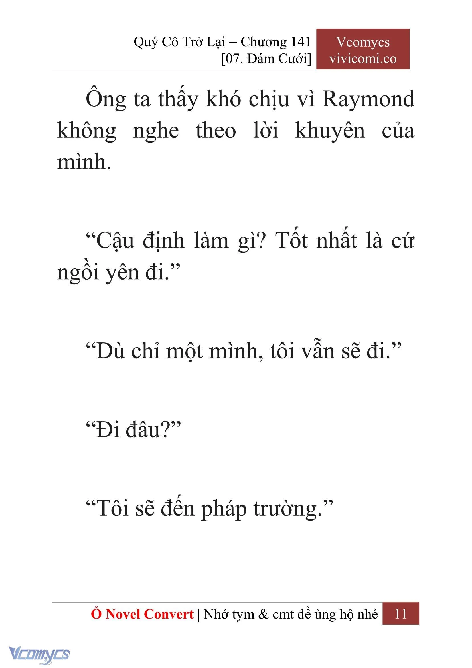 [Novel] Quý Cô Trở Lại Chapter 141 - Trang 14