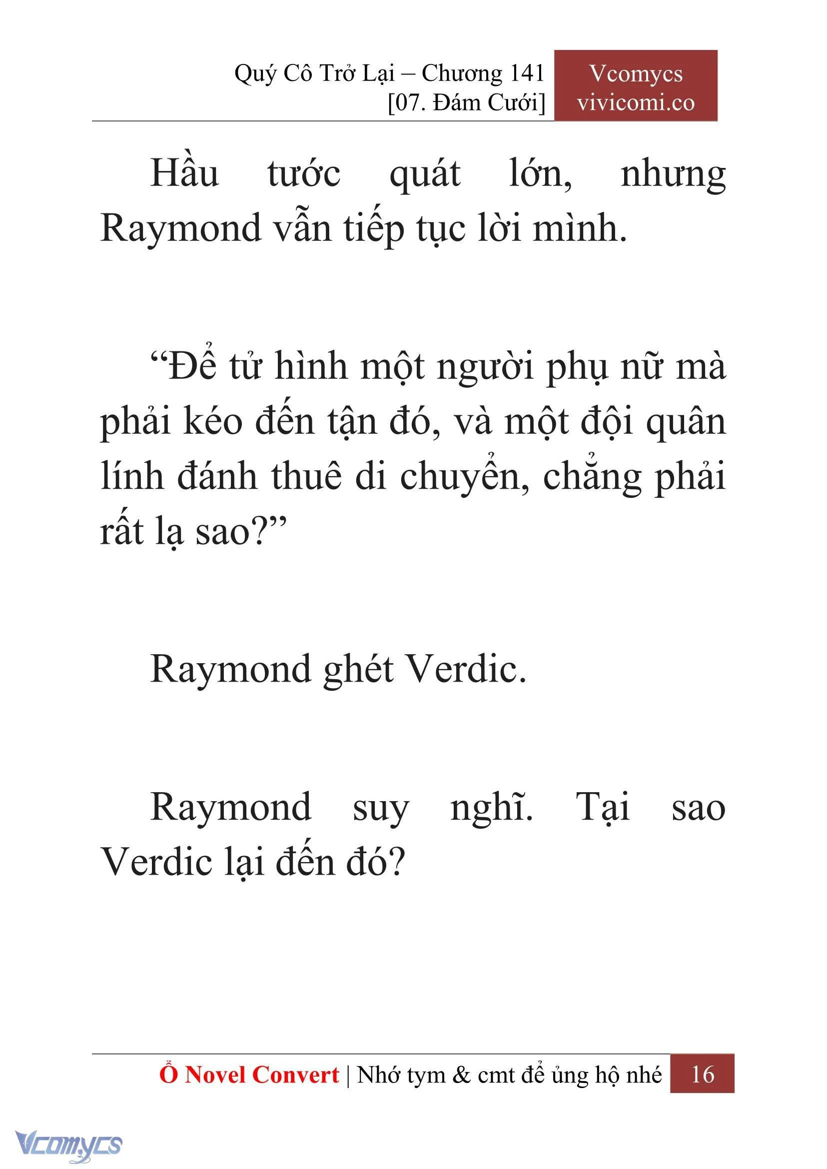 [Novel] Quý Cô Trở Lại Chapter 141 - Trang 19