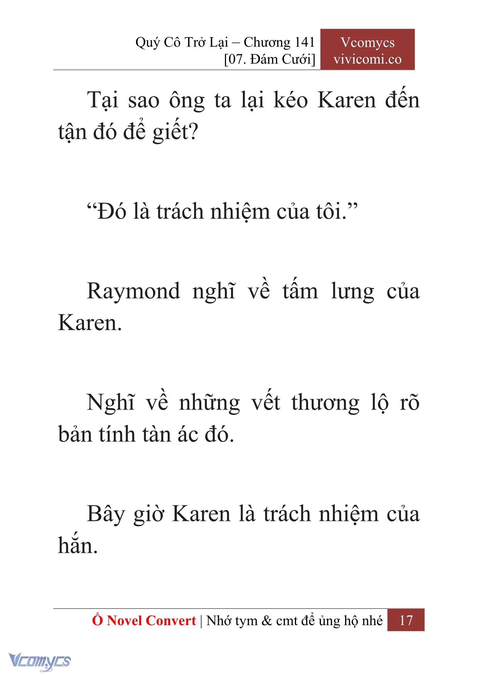 [Novel] Quý Cô Trở Lại Chapter 141 - Trang 20