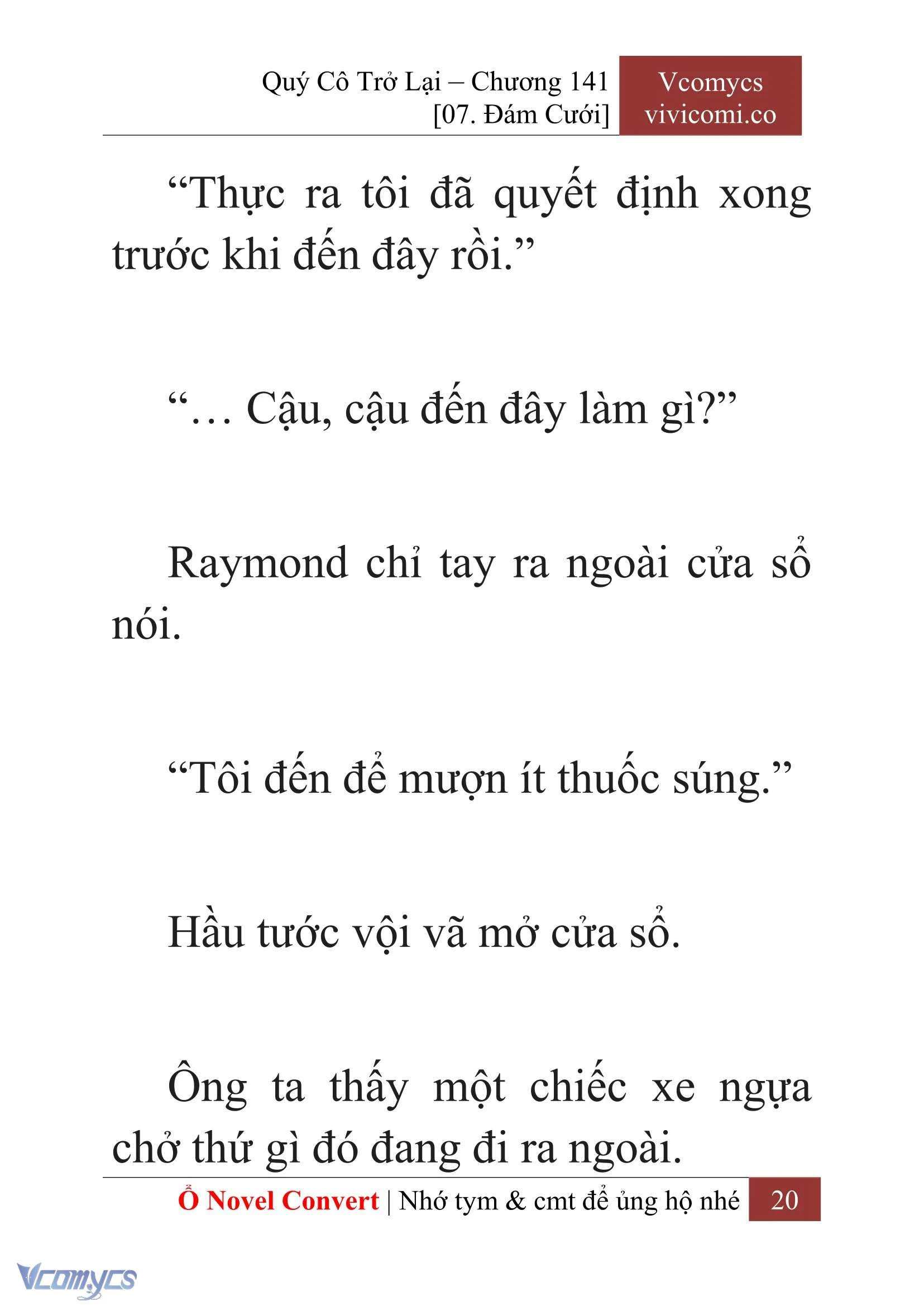 [Novel] Quý Cô Trở Lại Chapter 141 - Trang 23