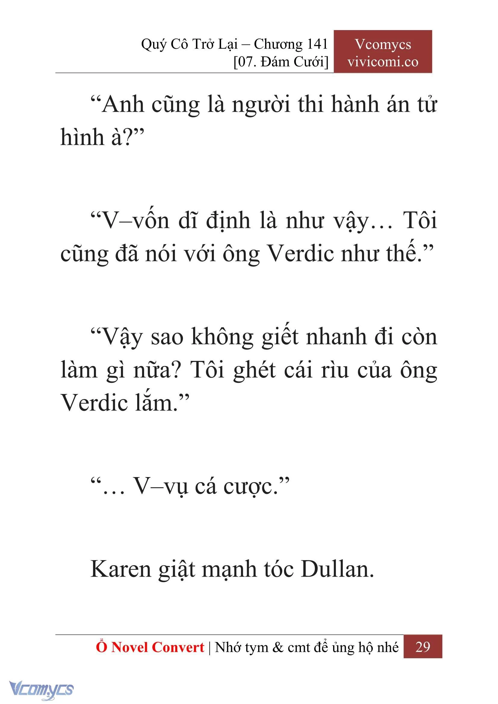 [Novel] Quý Cô Trở Lại Chapter 141 - Trang 32