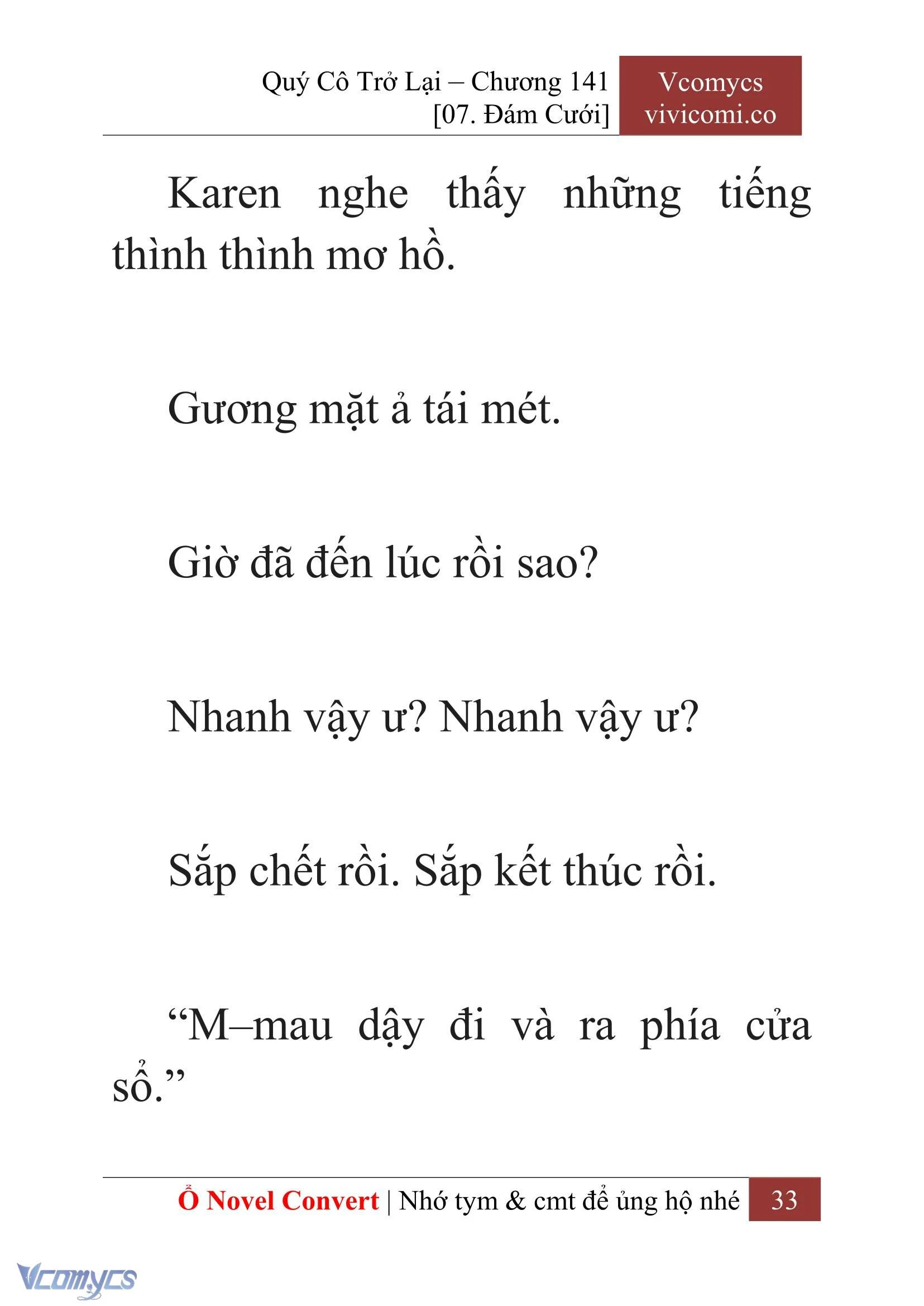 [Novel] Quý Cô Trở Lại Chapter 141 - Trang 36