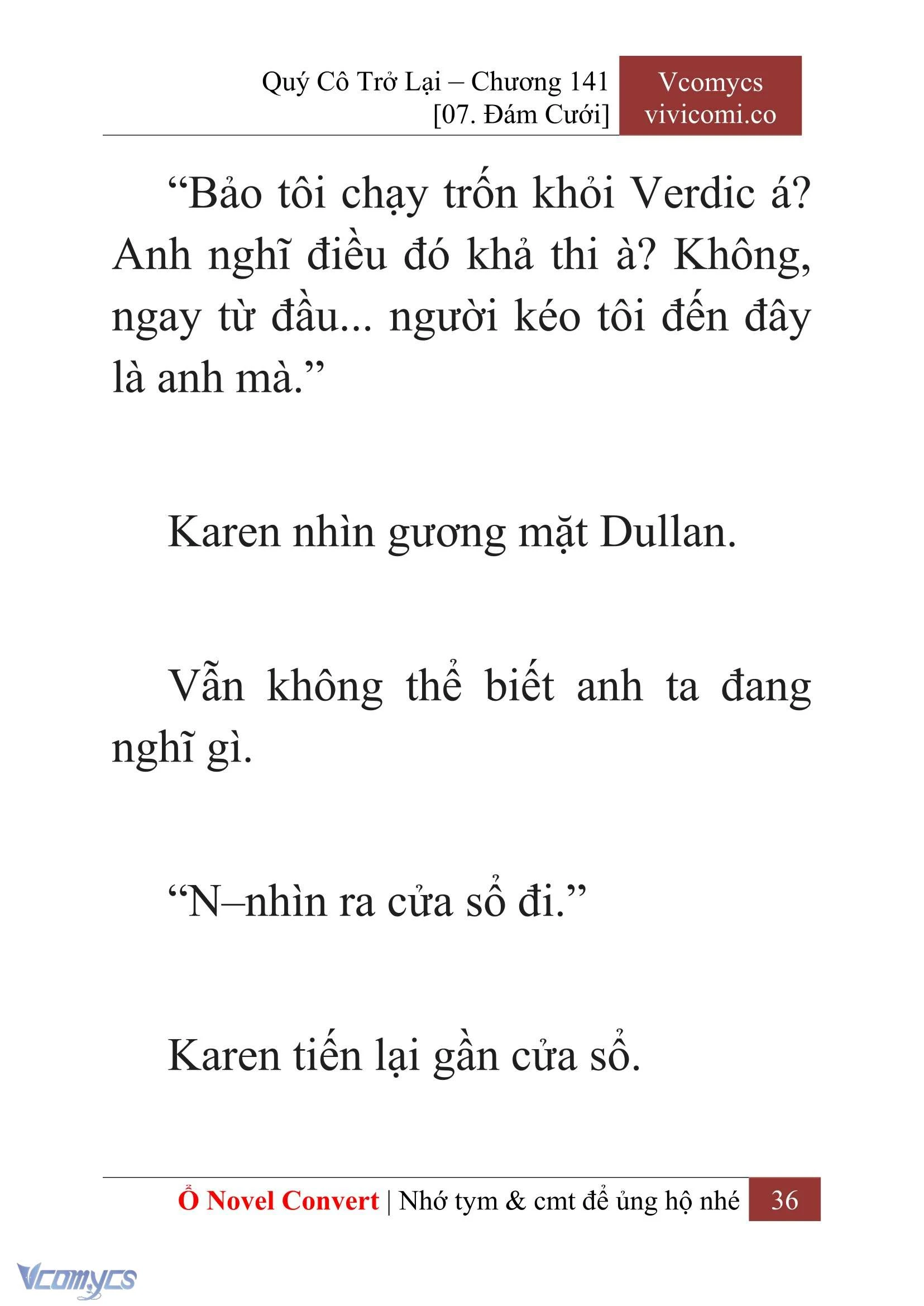 [Novel] Quý Cô Trở Lại Chapter 141 - Trang 39