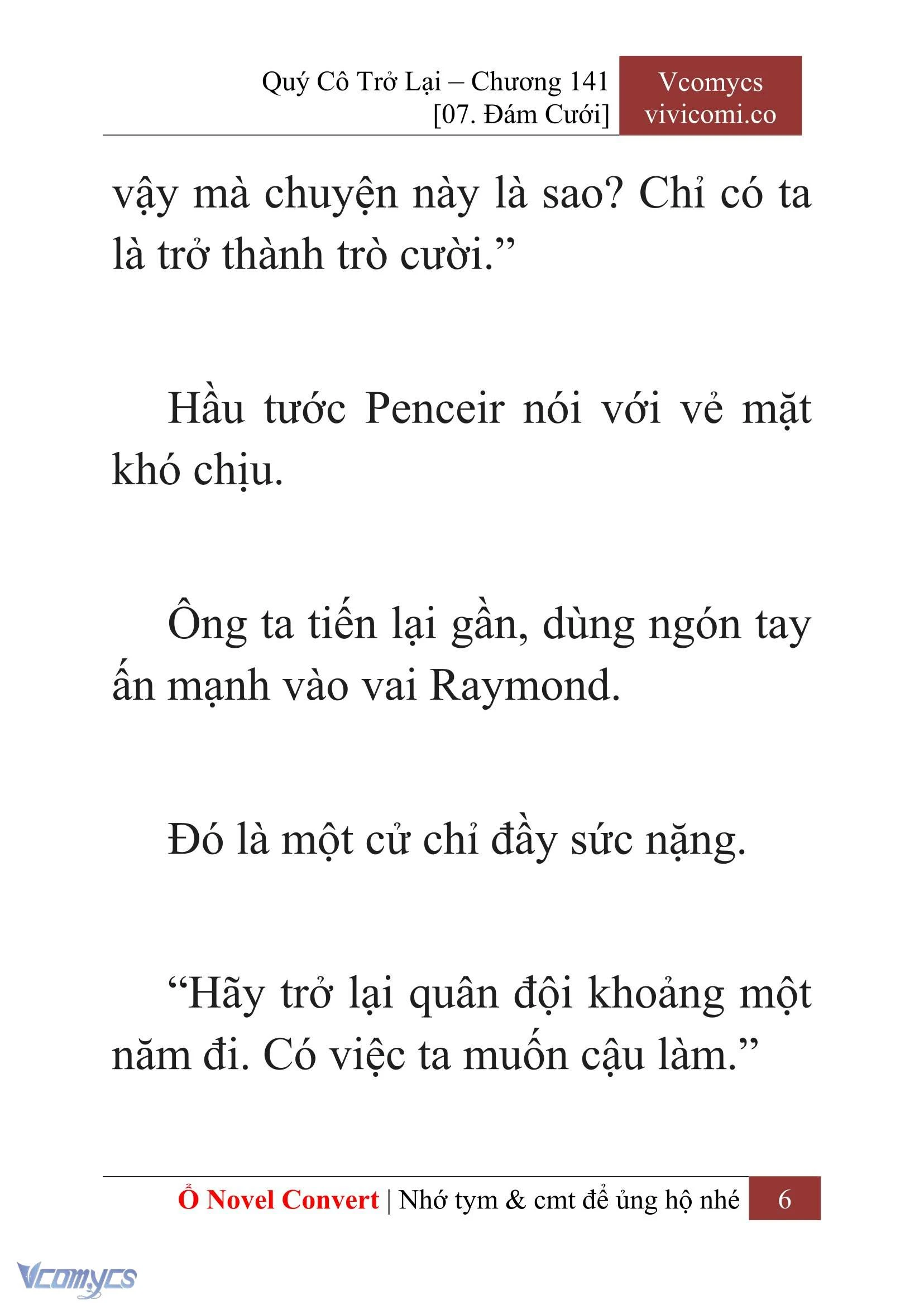 [Novel] Quý Cô Trở Lại Chapter 141 - Trang 9