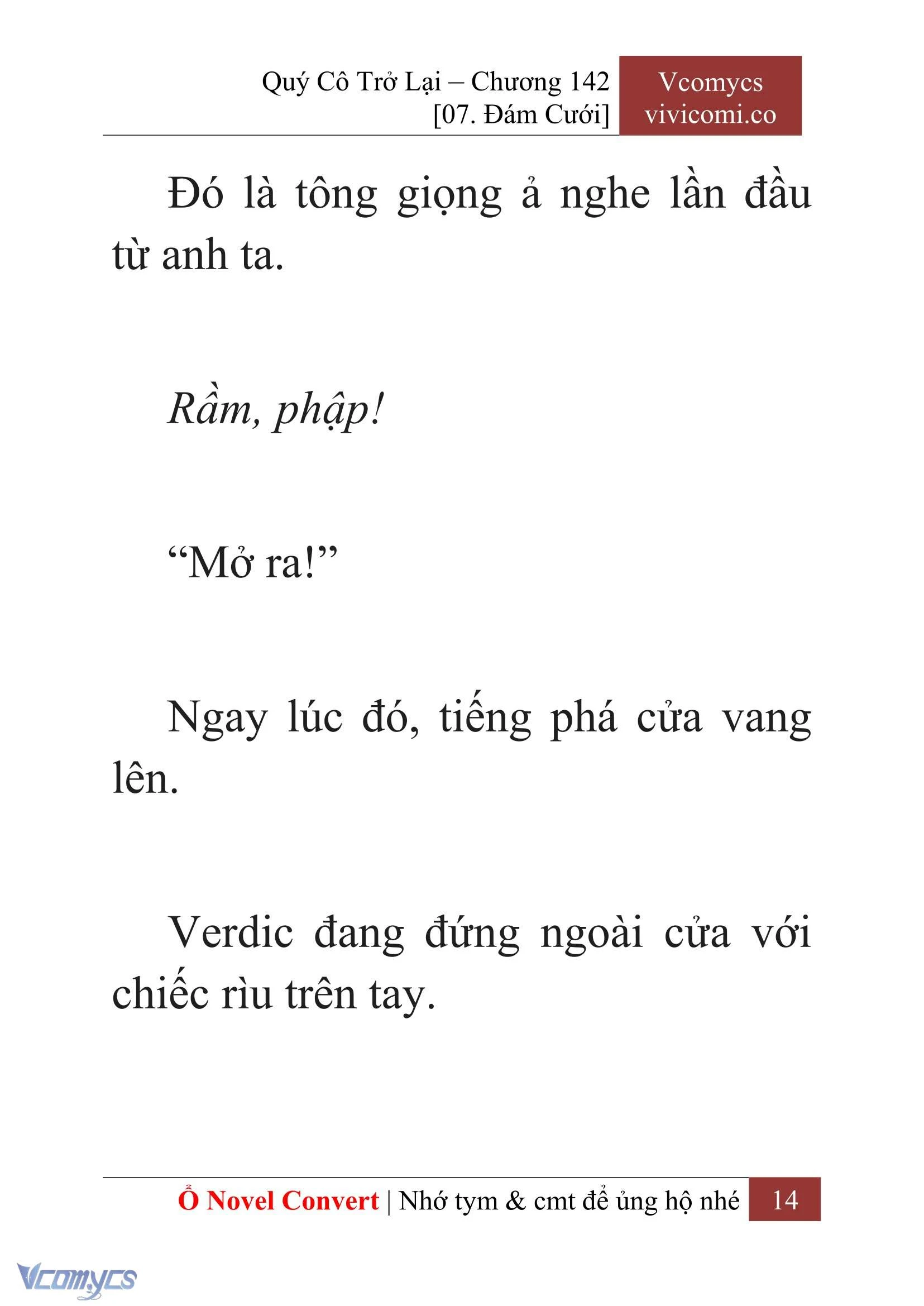 [Novel] Quý Cô Trở Lại Chapter 142 - Trang 17