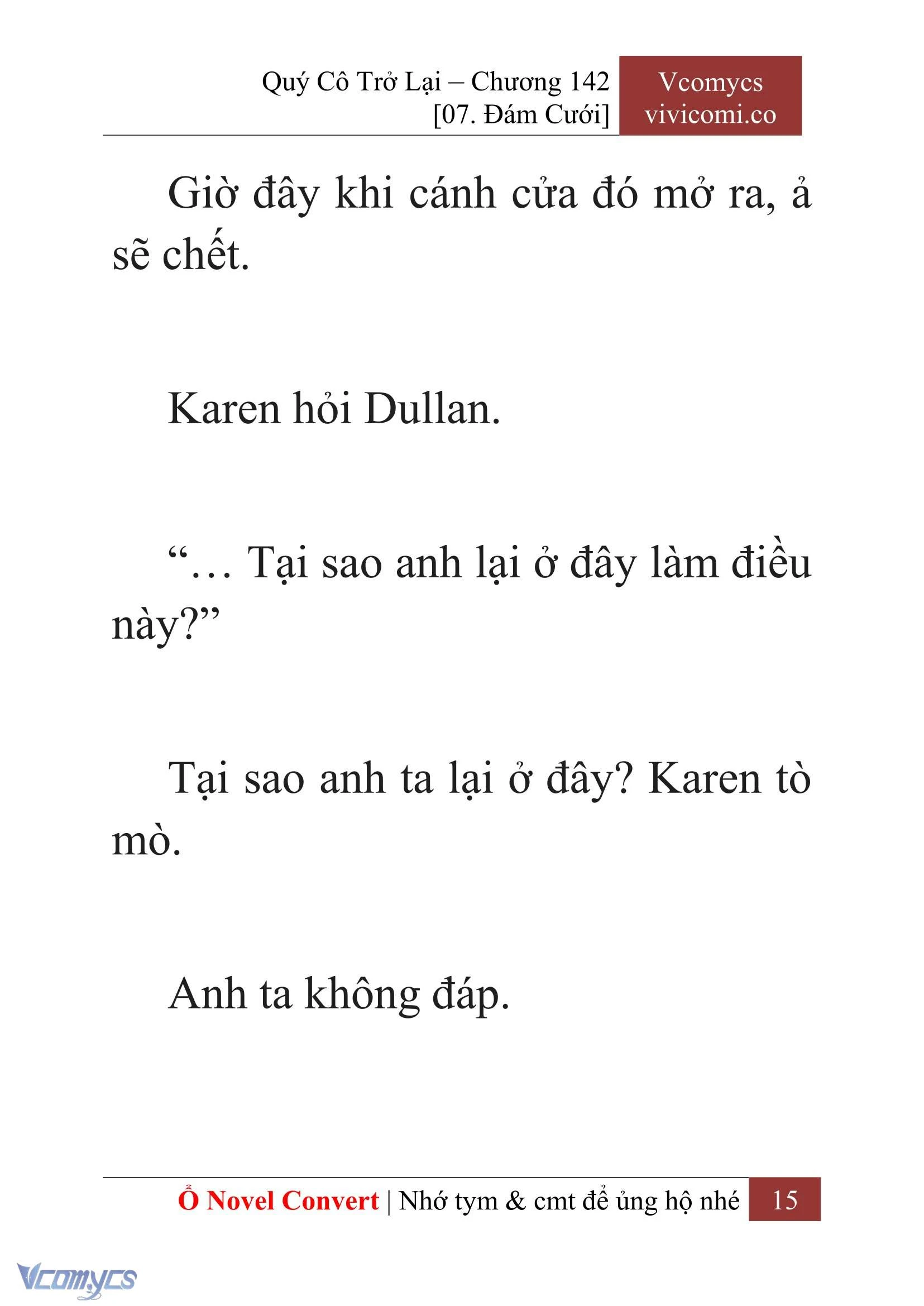 [Novel] Quý Cô Trở Lại Chapter 142 - Trang 18