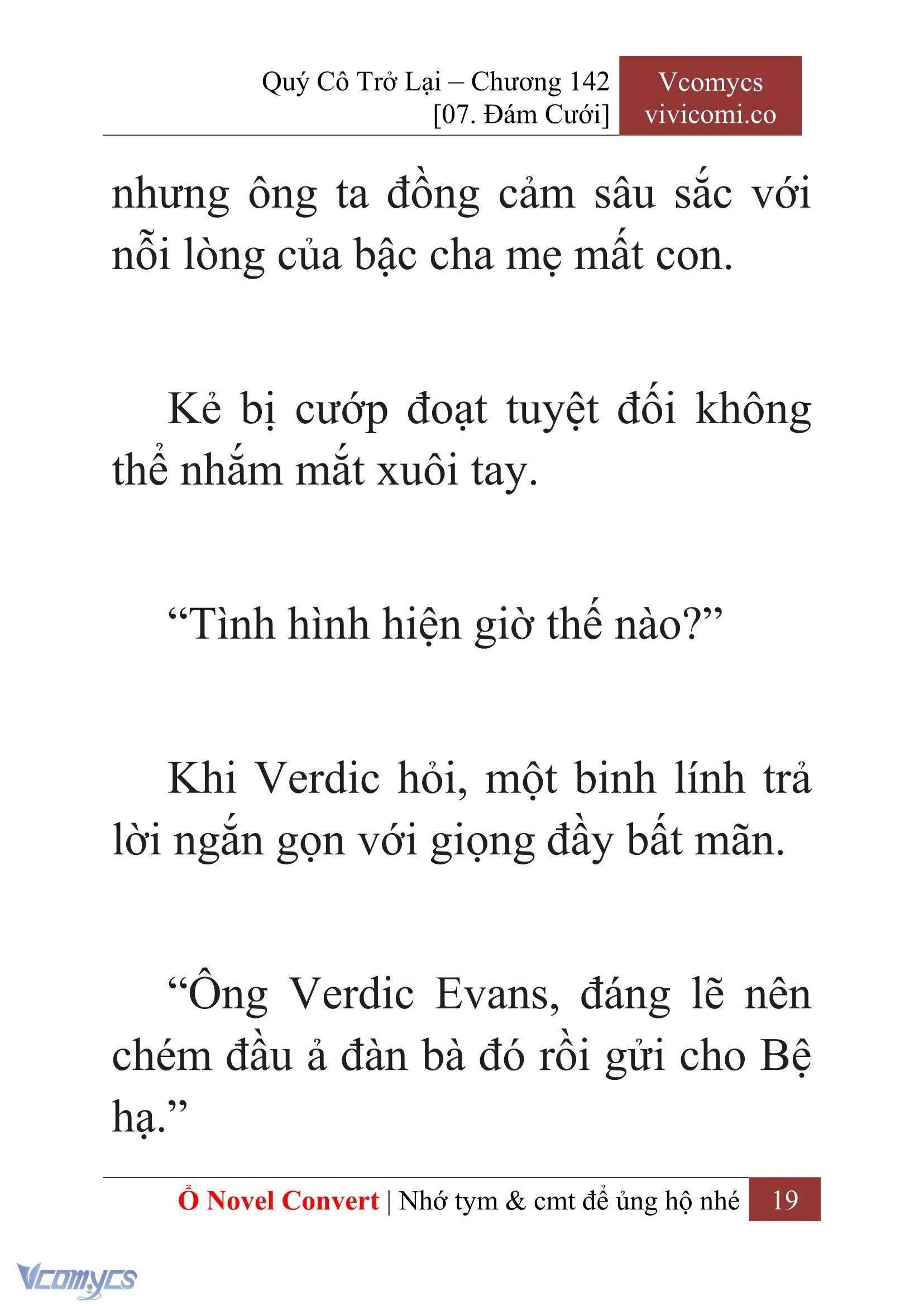[Novel] Quý Cô Trở Lại Chapter 142 - Trang 22