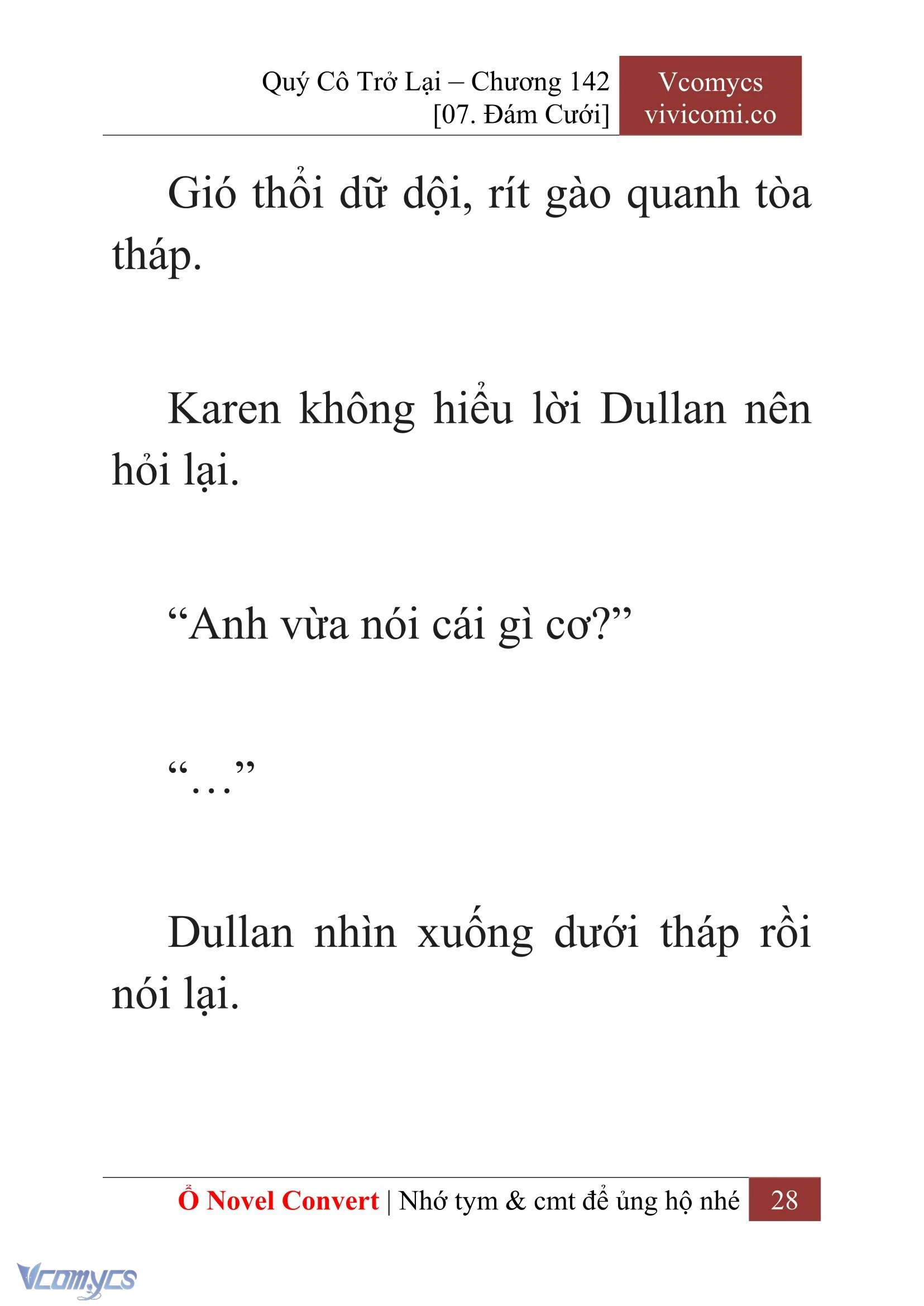 [Novel] Quý Cô Trở Lại Chapter 142 - Trang 31