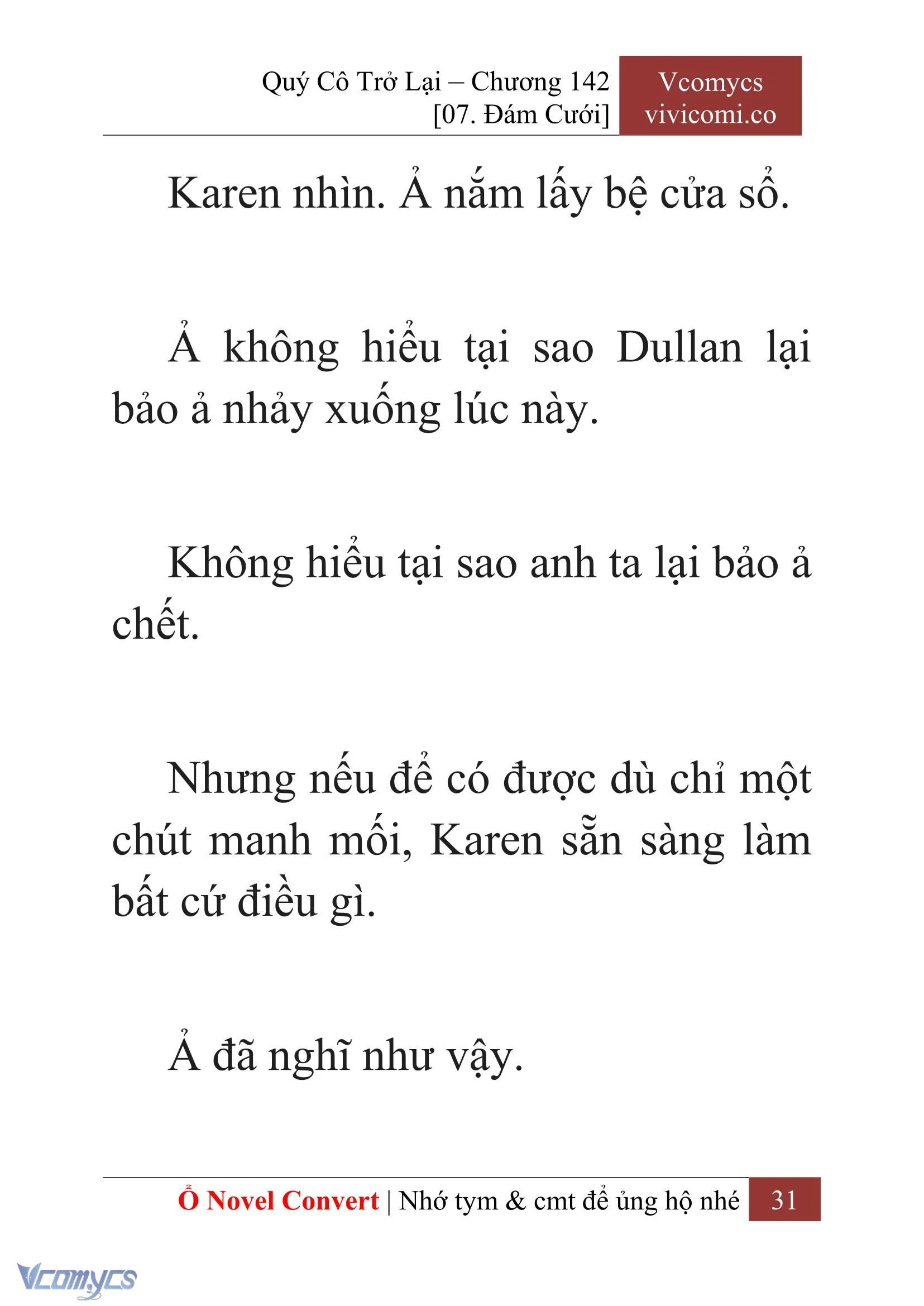 [Novel] Quý Cô Trở Lại Chapter 142 - Trang 34