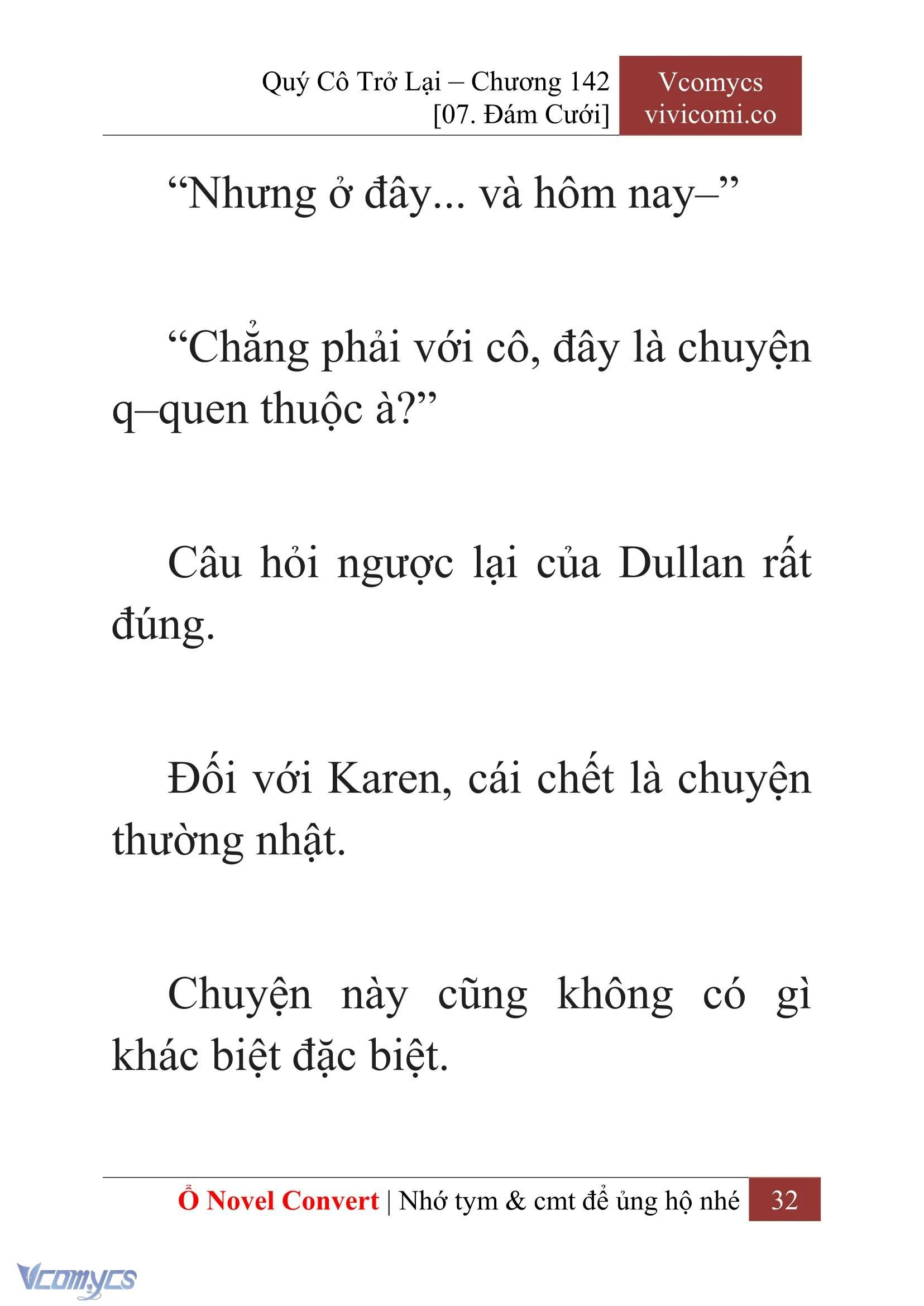 [Novel] Quý Cô Trở Lại Chapter 142 - Trang 35