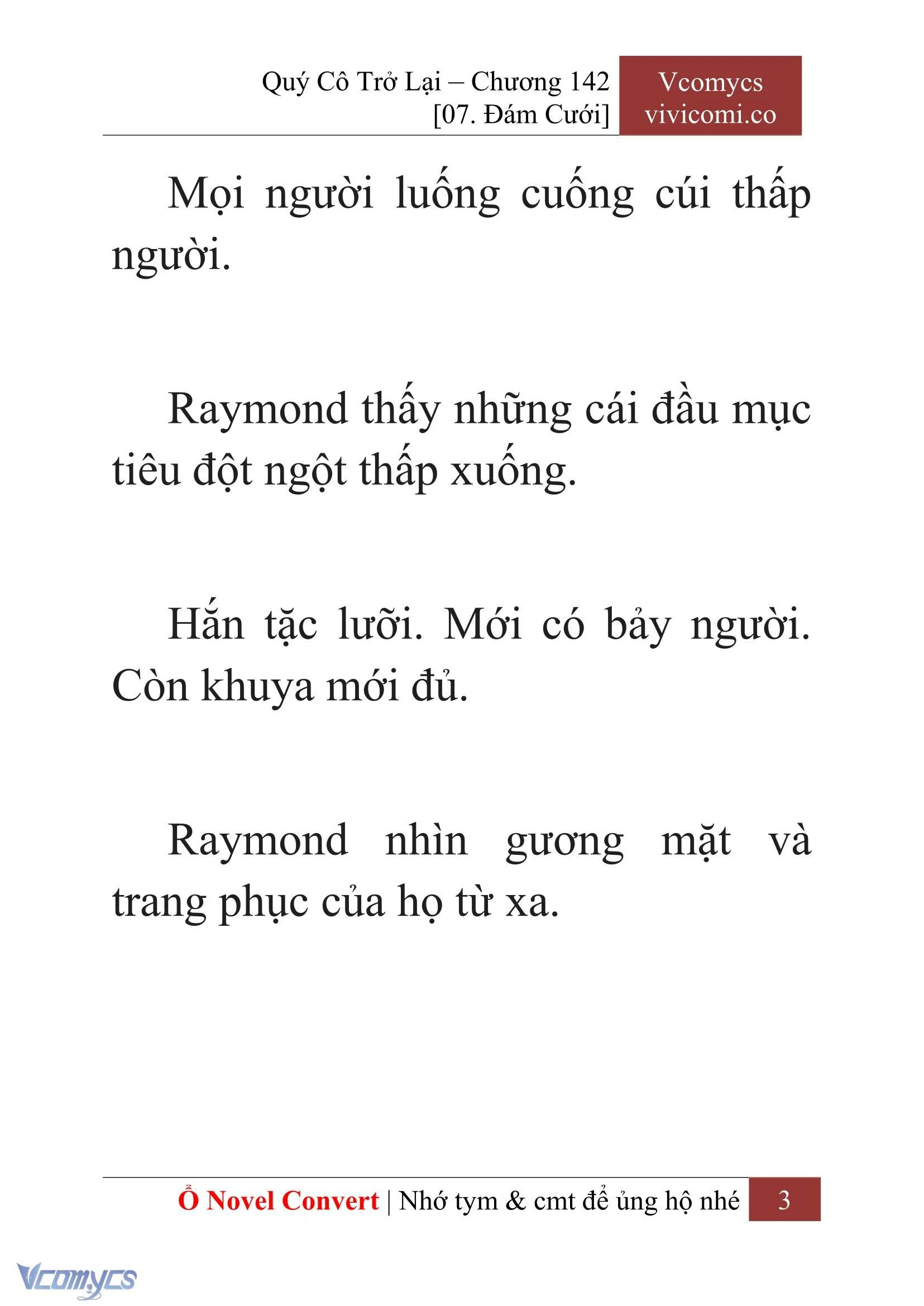 [Novel] Quý Cô Trở Lại Chapter 142 - Trang 6