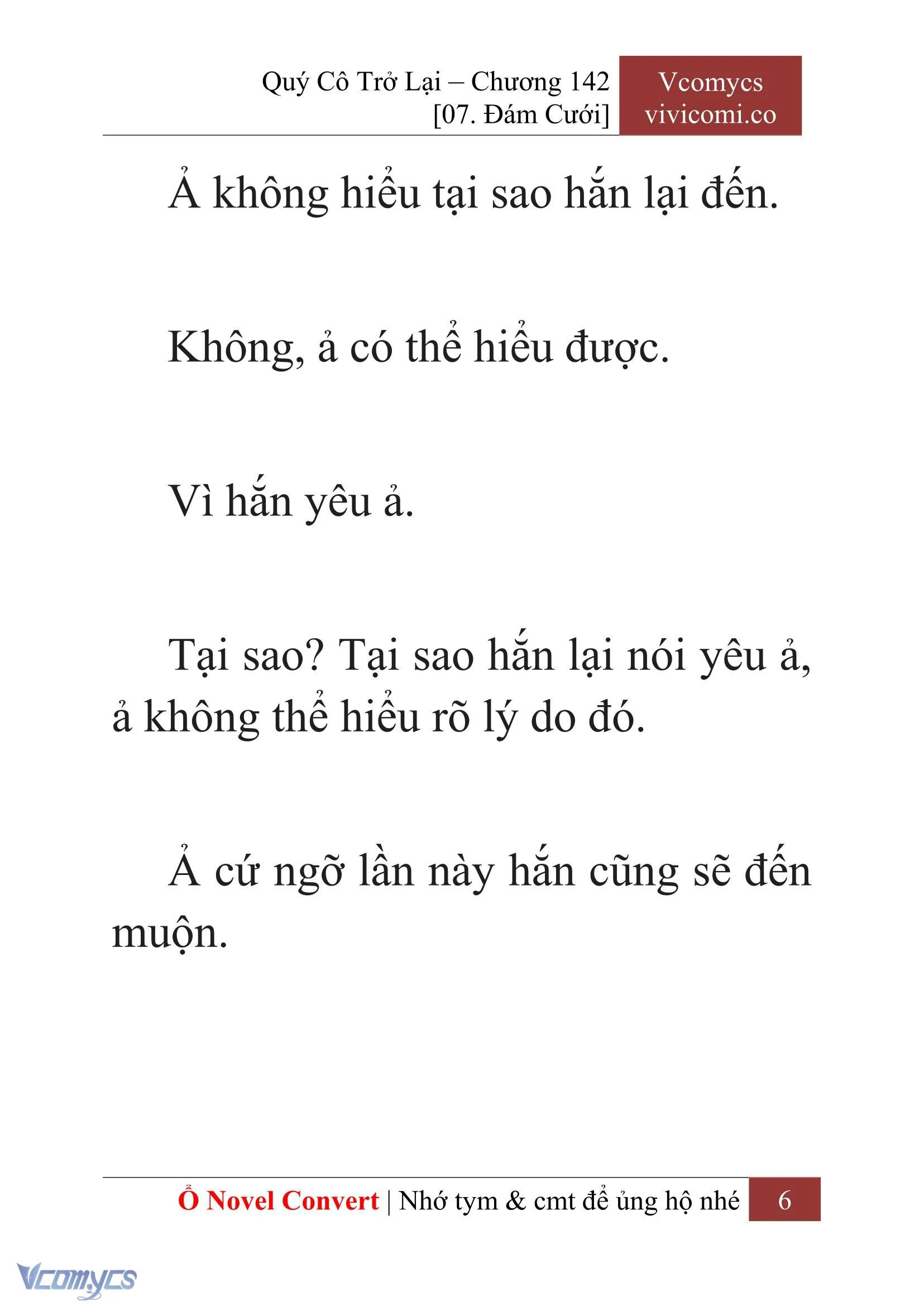[Novel] Quý Cô Trở Lại Chapter 142 - Trang 9