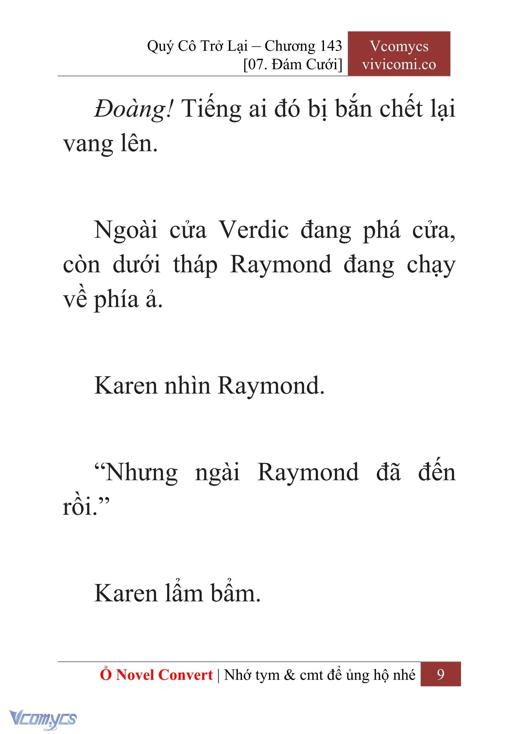[Novel] Quý Cô Trở Lại Chapter 143 - Trang 12