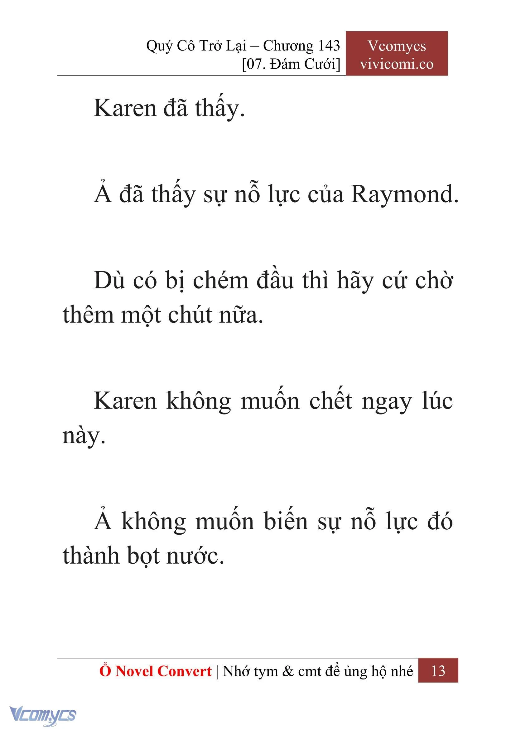 [Novel] Quý Cô Trở Lại Chapter 143 - Trang 16