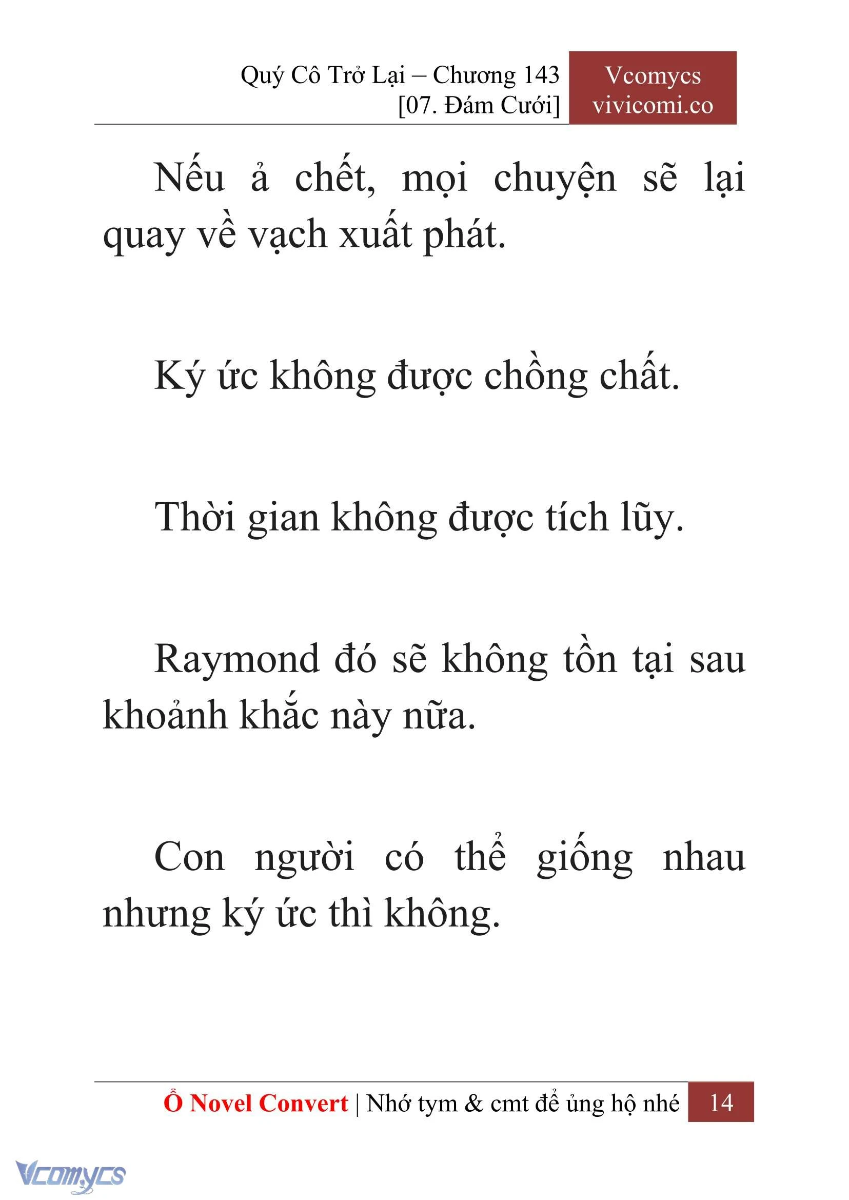 [Novel] Quý Cô Trở Lại Chapter 143 - Trang 17