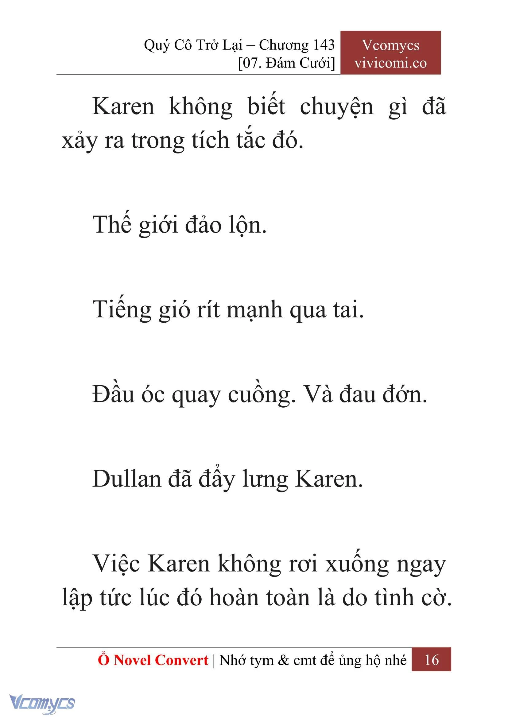 [Novel] Quý Cô Trở Lại Chapter 143 - Trang 19