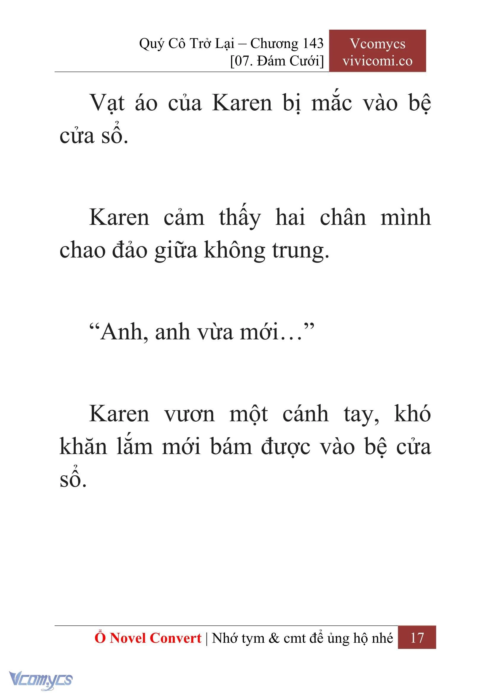 [Novel] Quý Cô Trở Lại Chapter 143 - Trang 20