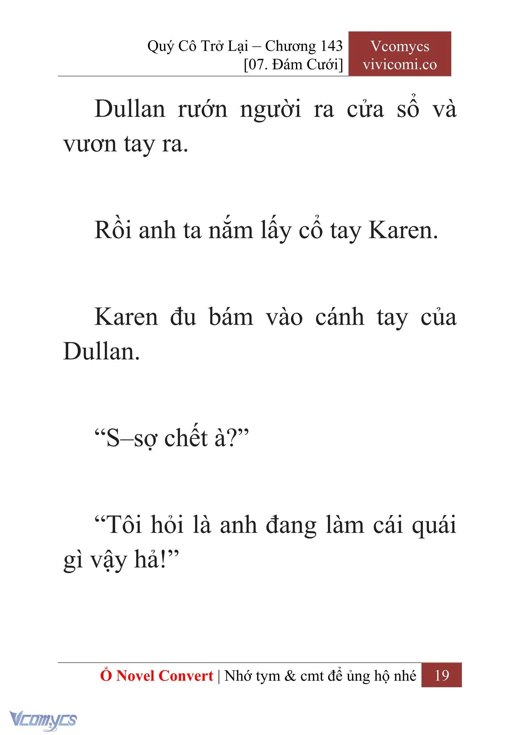 [Novel] Quý Cô Trở Lại Chapter 143 - Trang 22