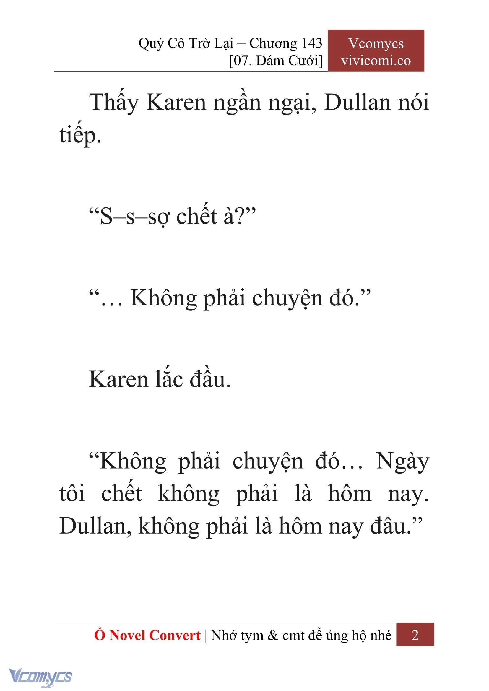 [Novel] Quý Cô Trở Lại Chapter 143 - Trang 5