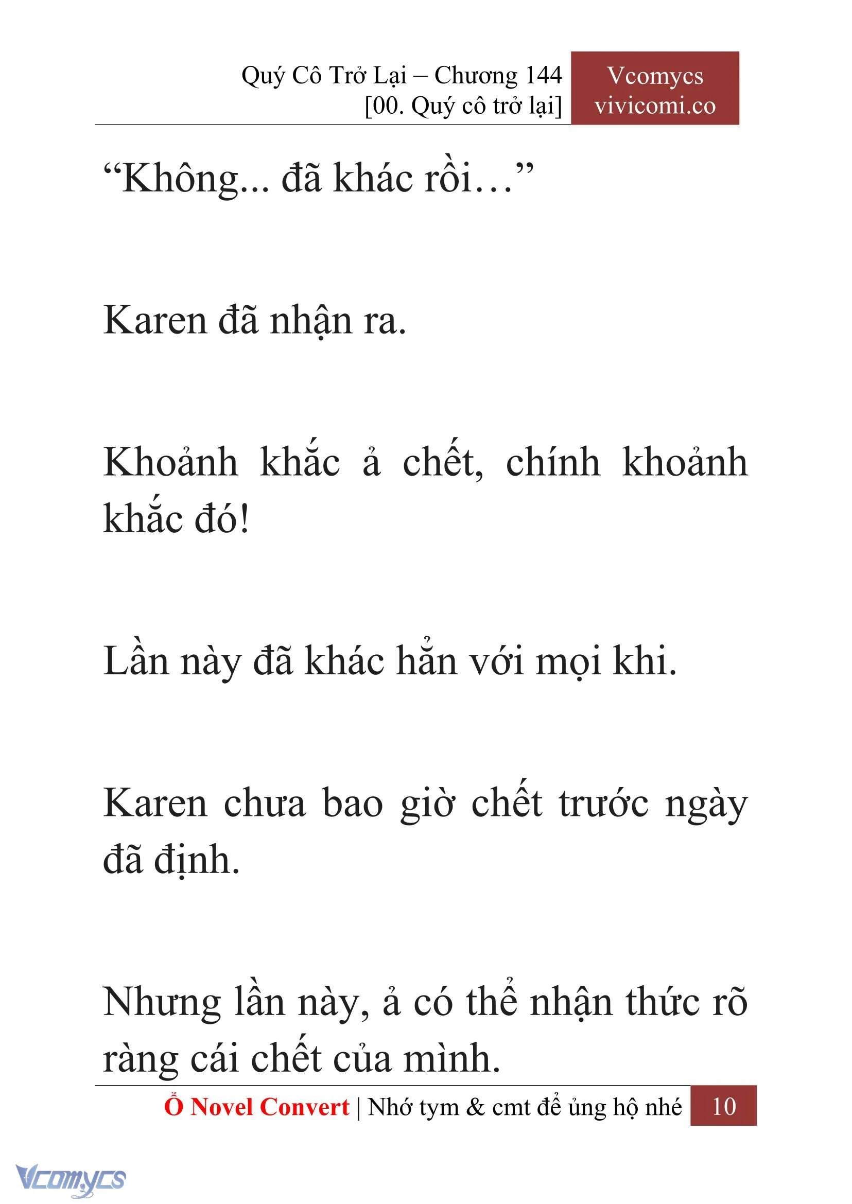 [Novel] Quý Cô Trở Lại Chapter 144 - Trang 13