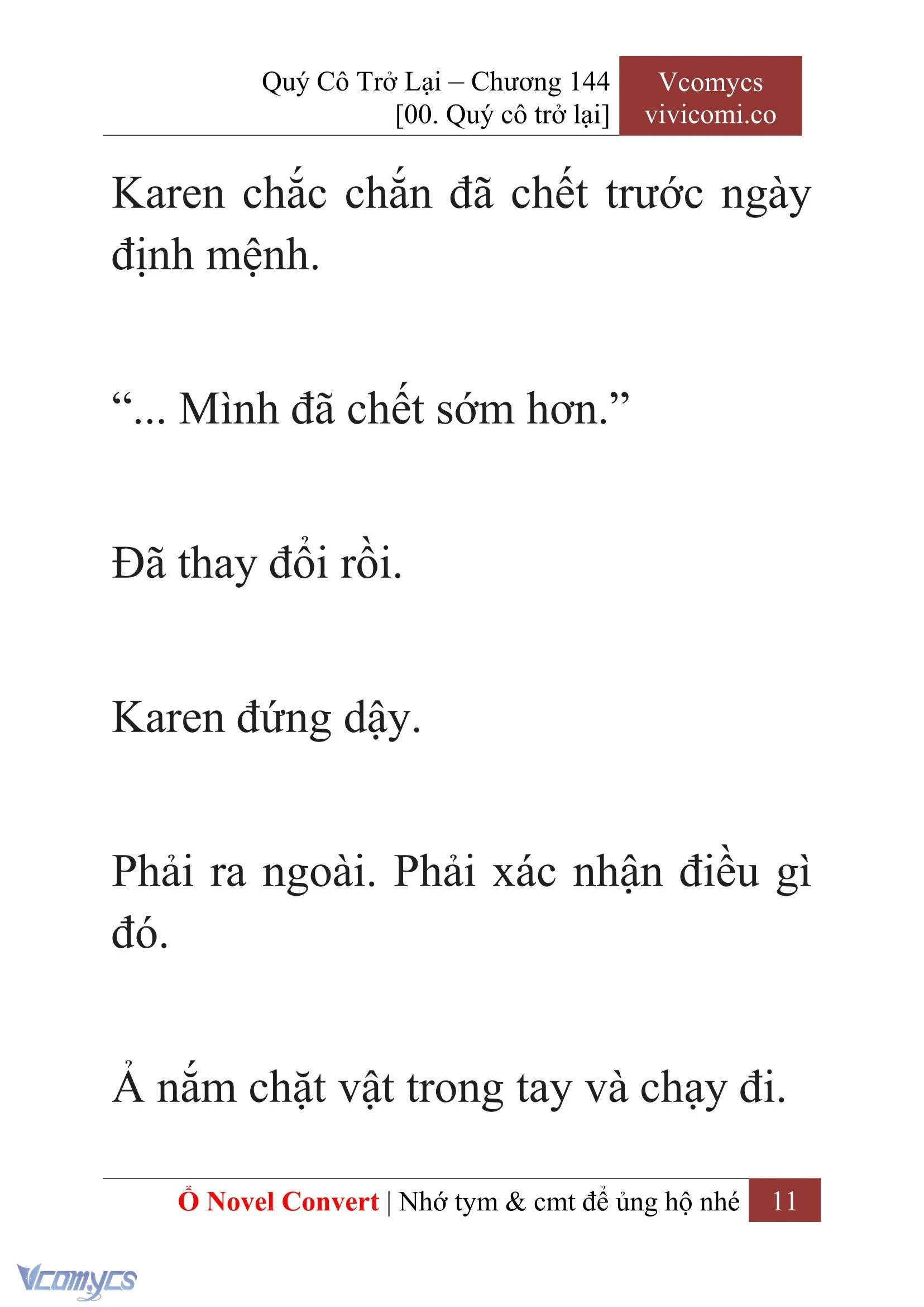 [Novel] Quý Cô Trở Lại Chapter 144 - Trang 14