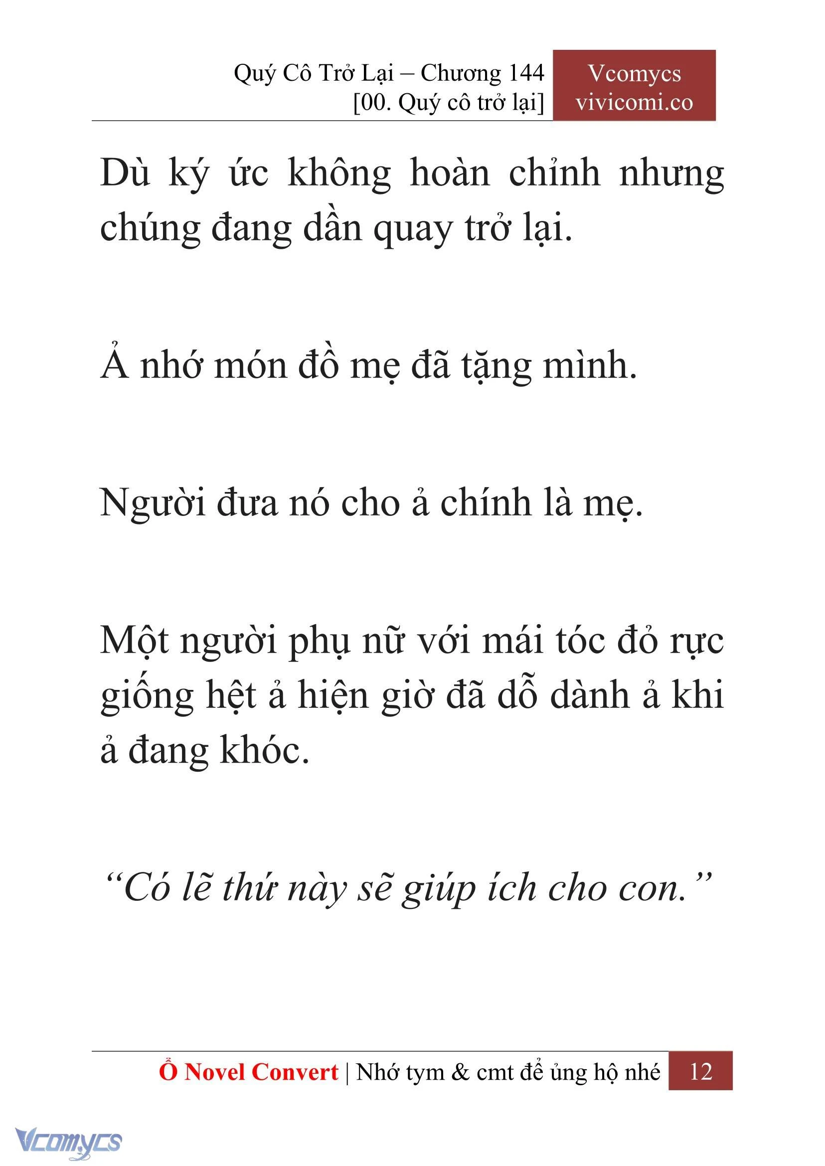 [Novel] Quý Cô Trở Lại Chapter 144 - Trang 15