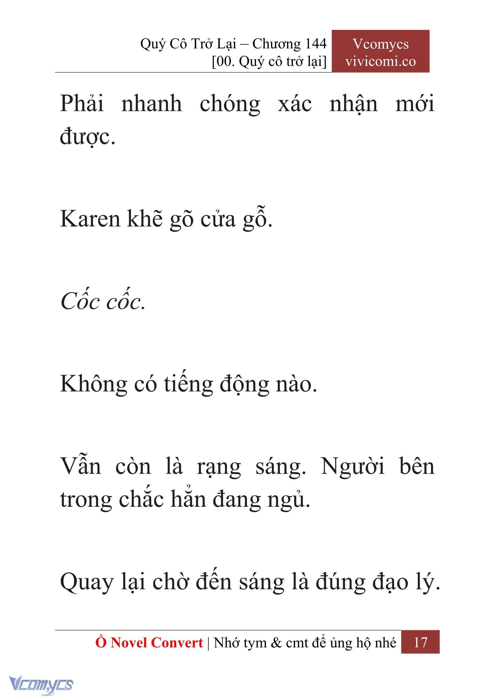 [Novel] Quý Cô Trở Lại Chapter 144 - Trang 20