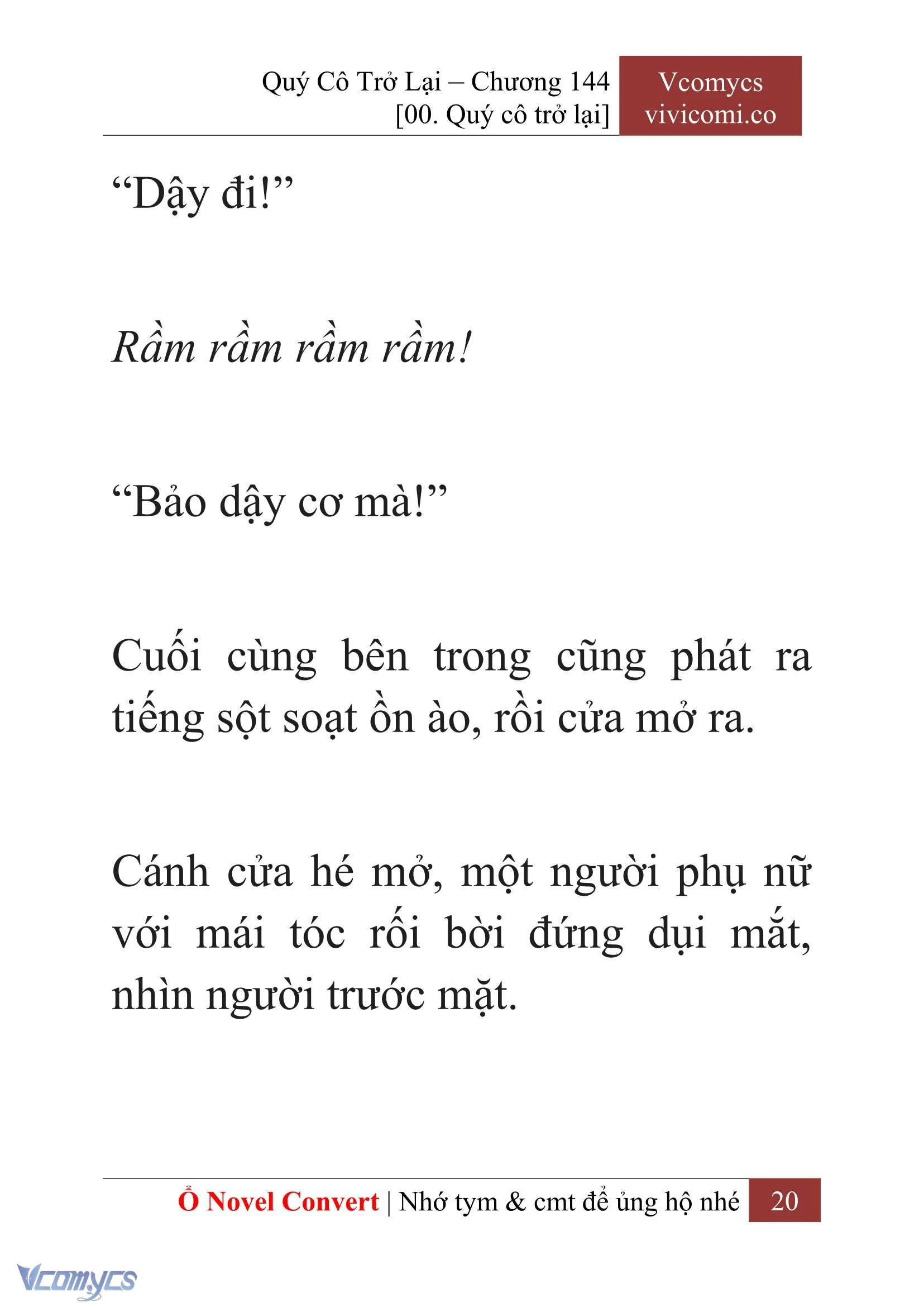 [Novel] Quý Cô Trở Lại Chapter 144 - Trang 23