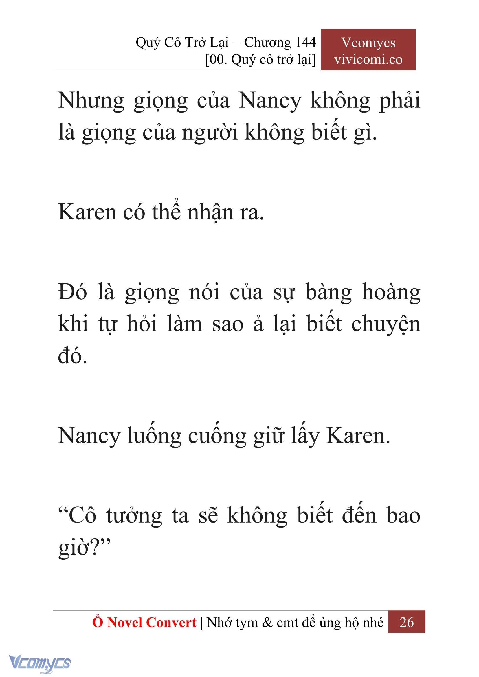 [Novel] Quý Cô Trở Lại Chapter 144 - Trang 29