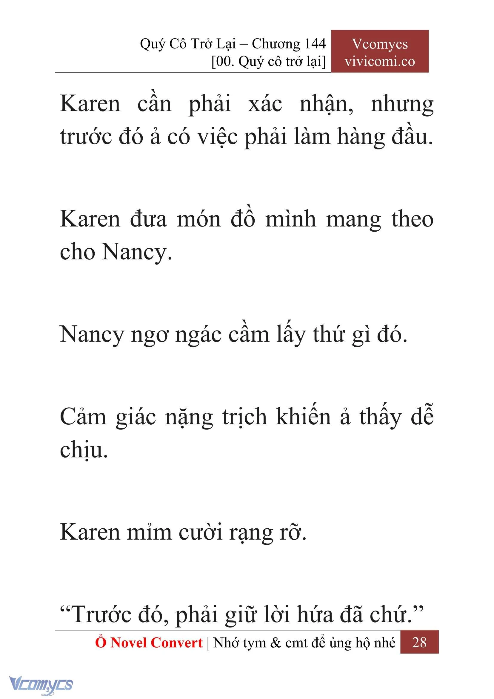 [Novel] Quý Cô Trở Lại Chapter 144 - Trang 31