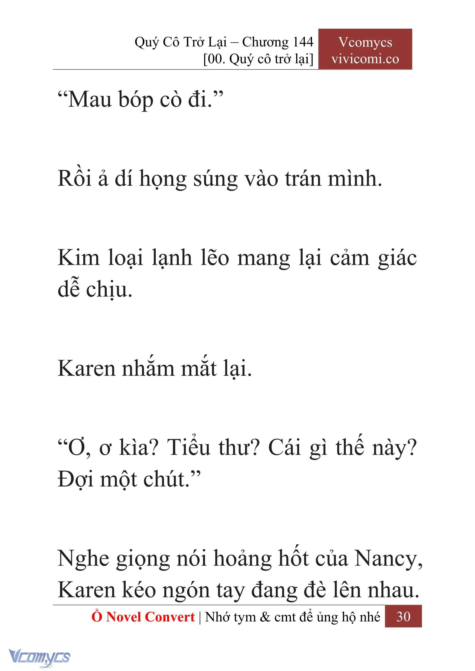 [Novel] Quý Cô Trở Lại Chapter 144 - Trang 33