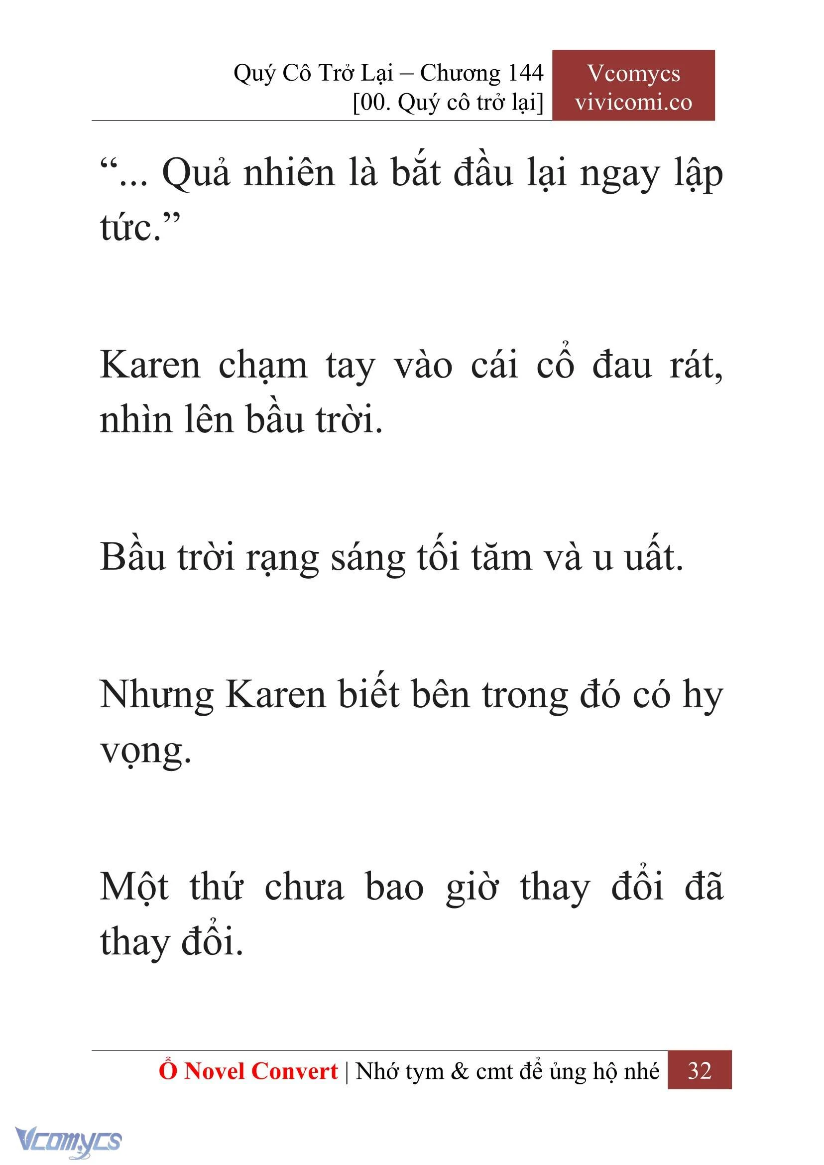 [Novel] Quý Cô Trở Lại Chapter 144 - Trang 35
