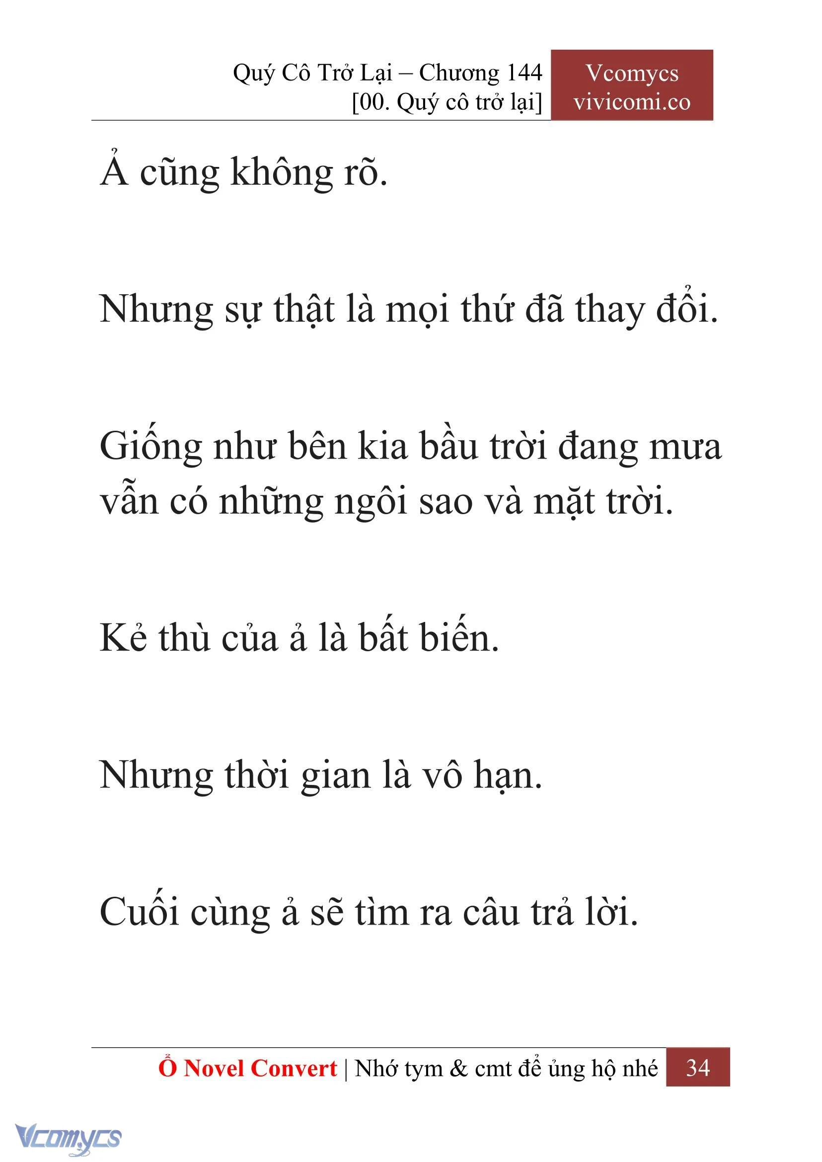 [Novel] Quý Cô Trở Lại Chapter 144 - Trang 37