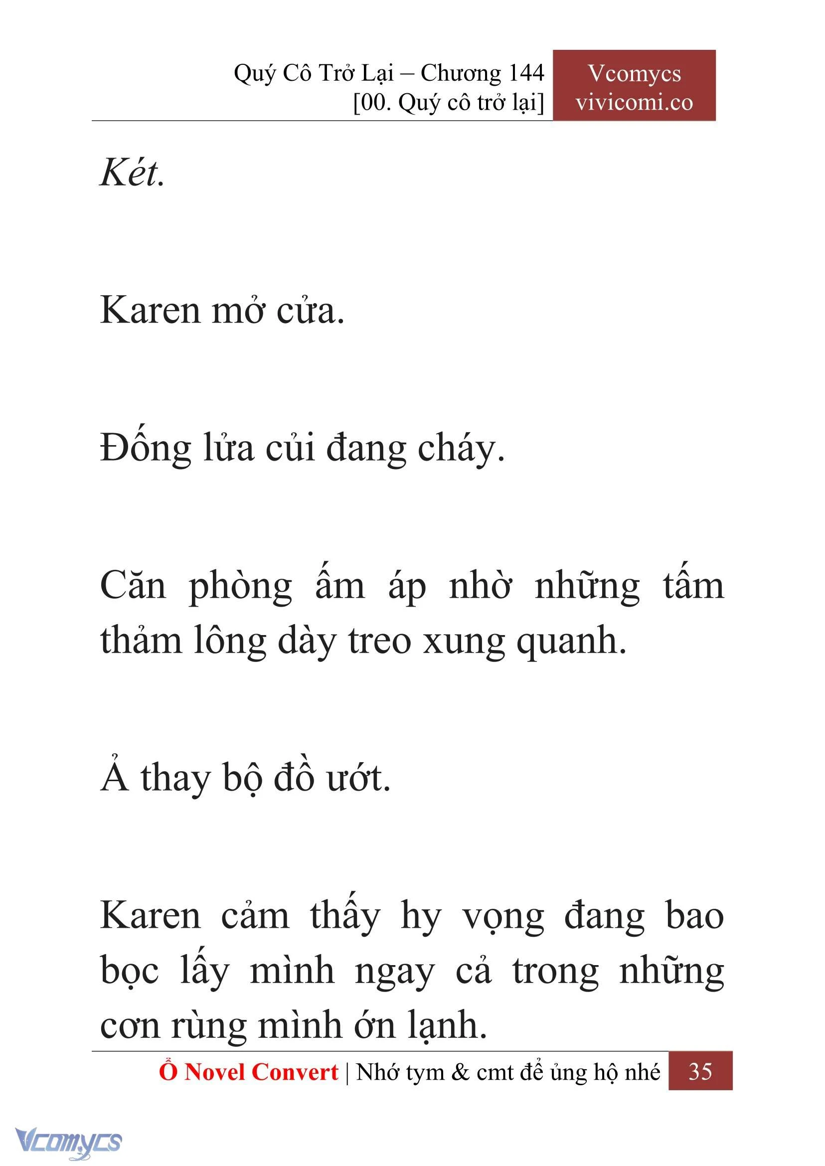 [Novel] Quý Cô Trở Lại Chapter 144 - Trang 38