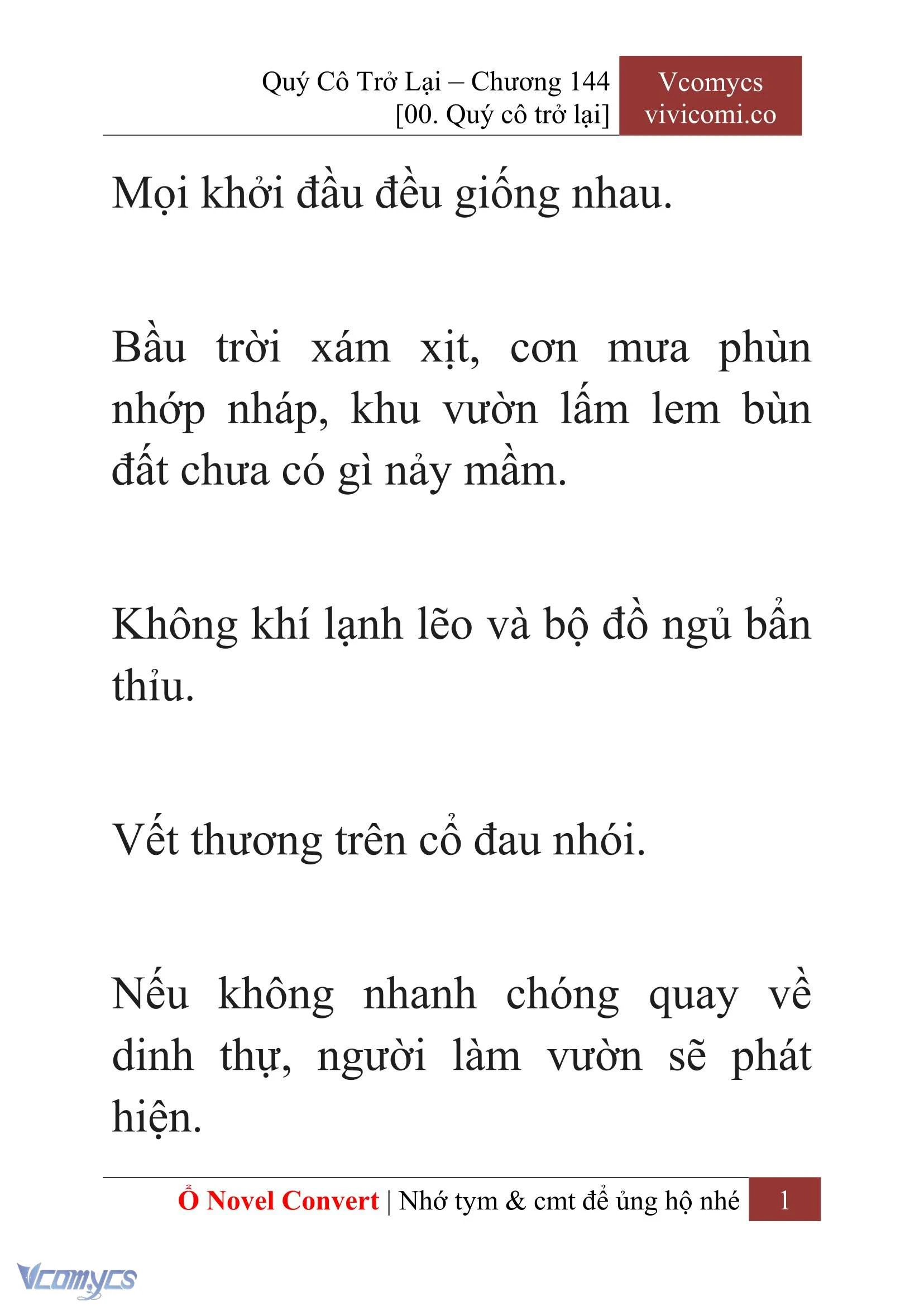 [Novel] Quý Cô Trở Lại Chapter 144 - Trang 4