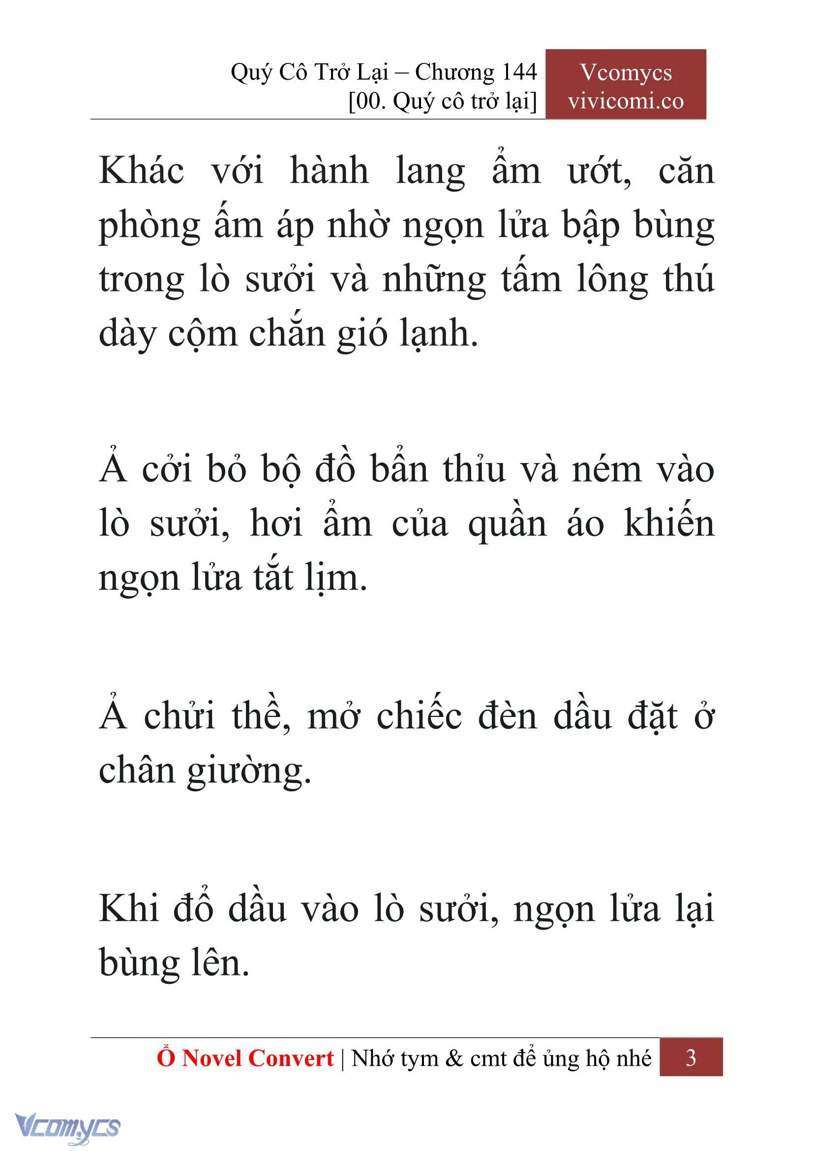 [Novel] Quý Cô Trở Lại Chapter 144 - Trang 6
