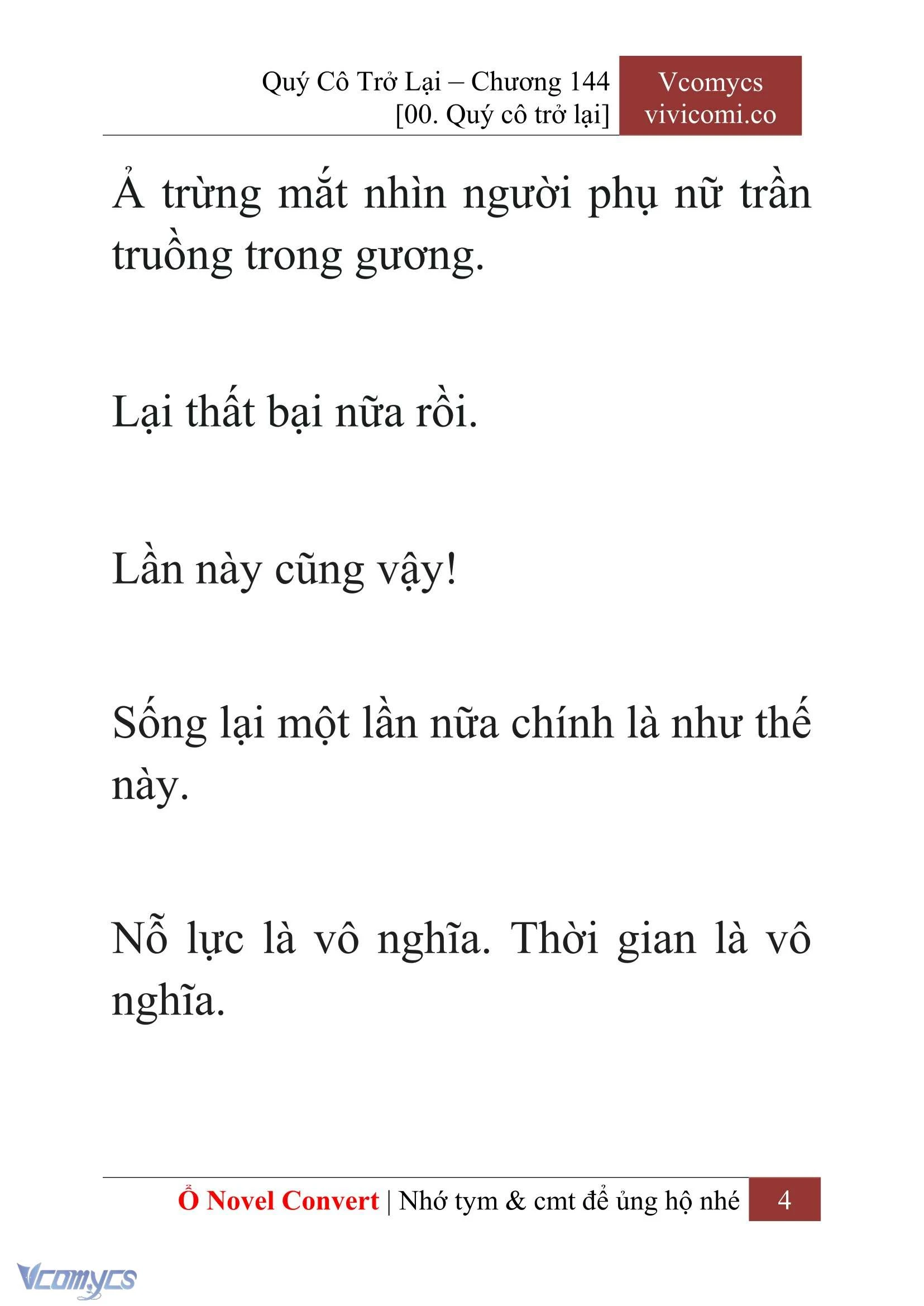 [Novel] Quý Cô Trở Lại Chapter 144 - Trang 7