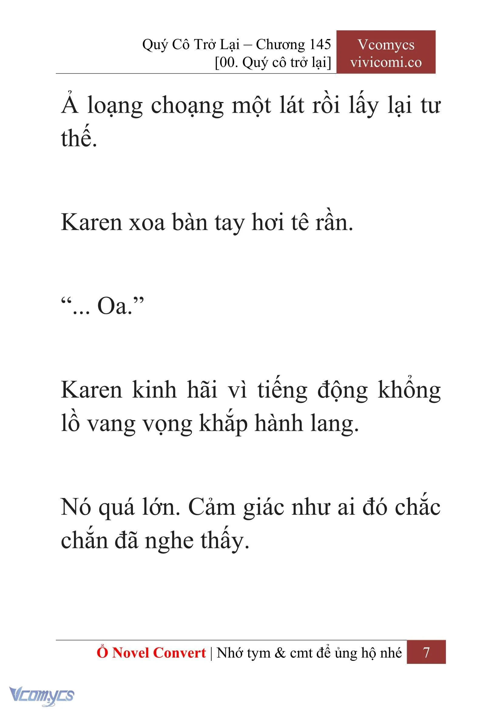 [Novel] Quý Cô Trở Lại Chapter 145 - Trang 10