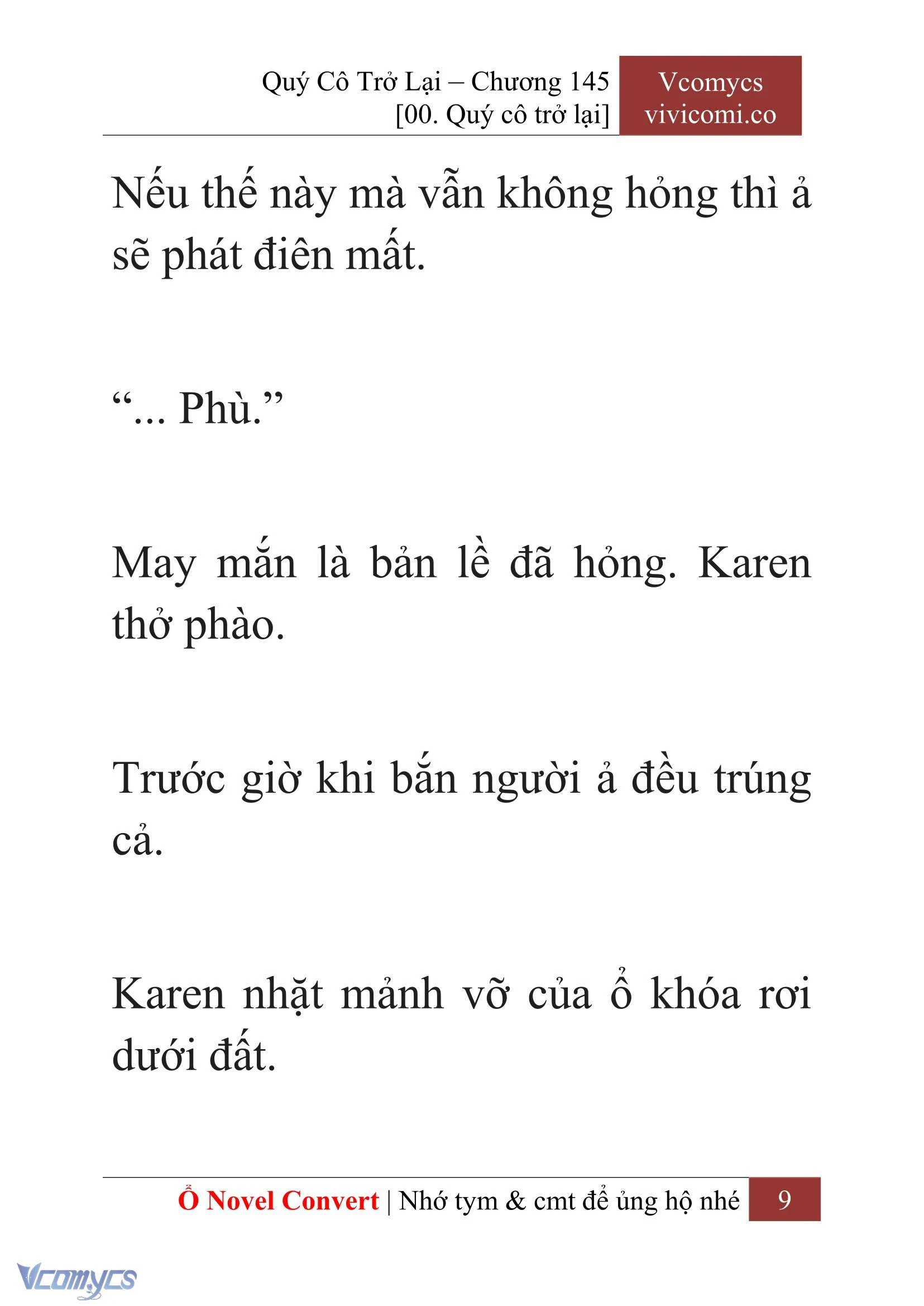 [Novel] Quý Cô Trở Lại Chapter 145 - Trang 12