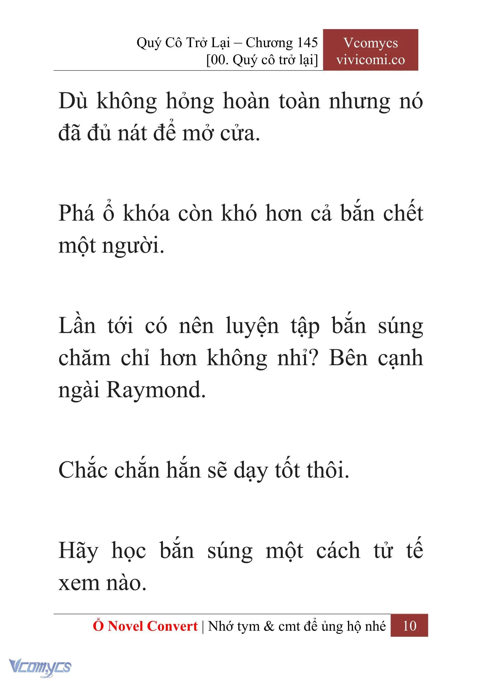 [Novel] Quý Cô Trở Lại Chapter 145 - Trang 13