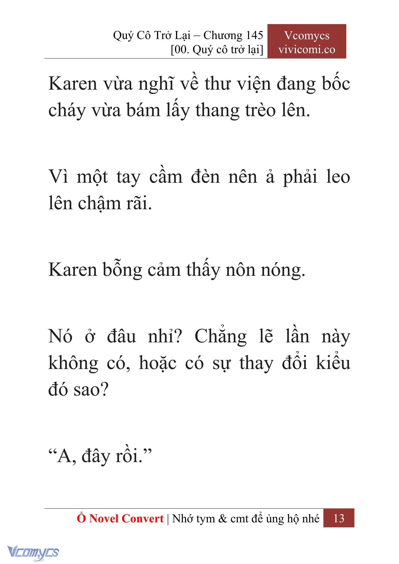 [Novel] Quý Cô Trở Lại Chapter 145 - Trang 16