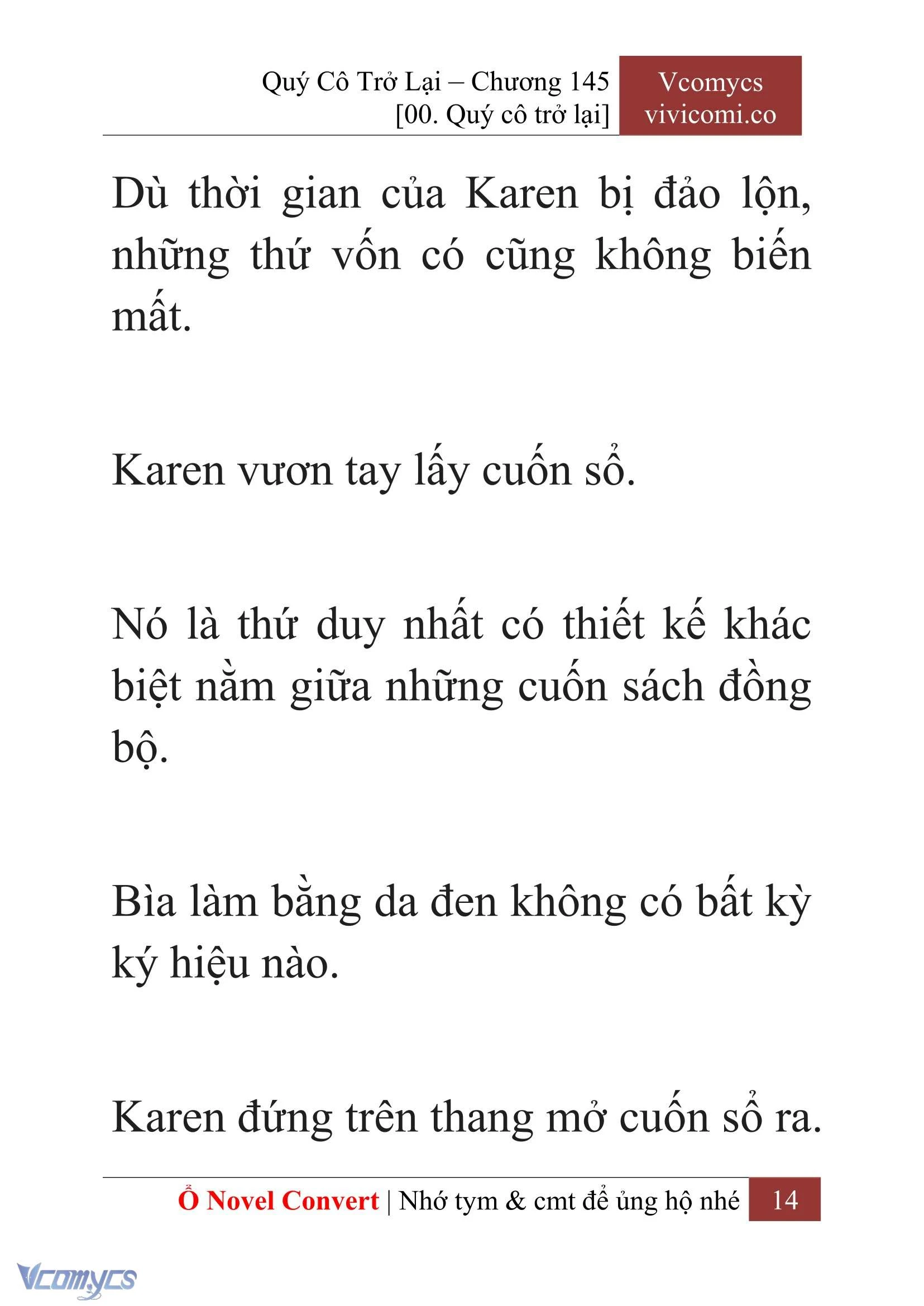 [Novel] Quý Cô Trở Lại Chapter 145 - Trang 17