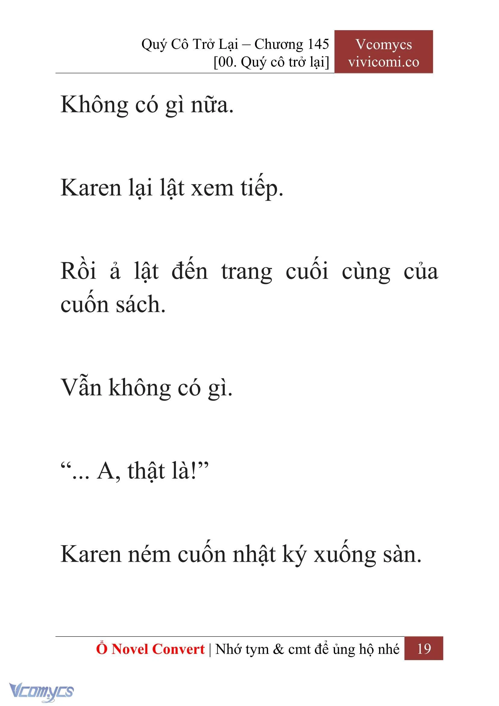 [Novel] Quý Cô Trở Lại Chapter 145 - Trang 22