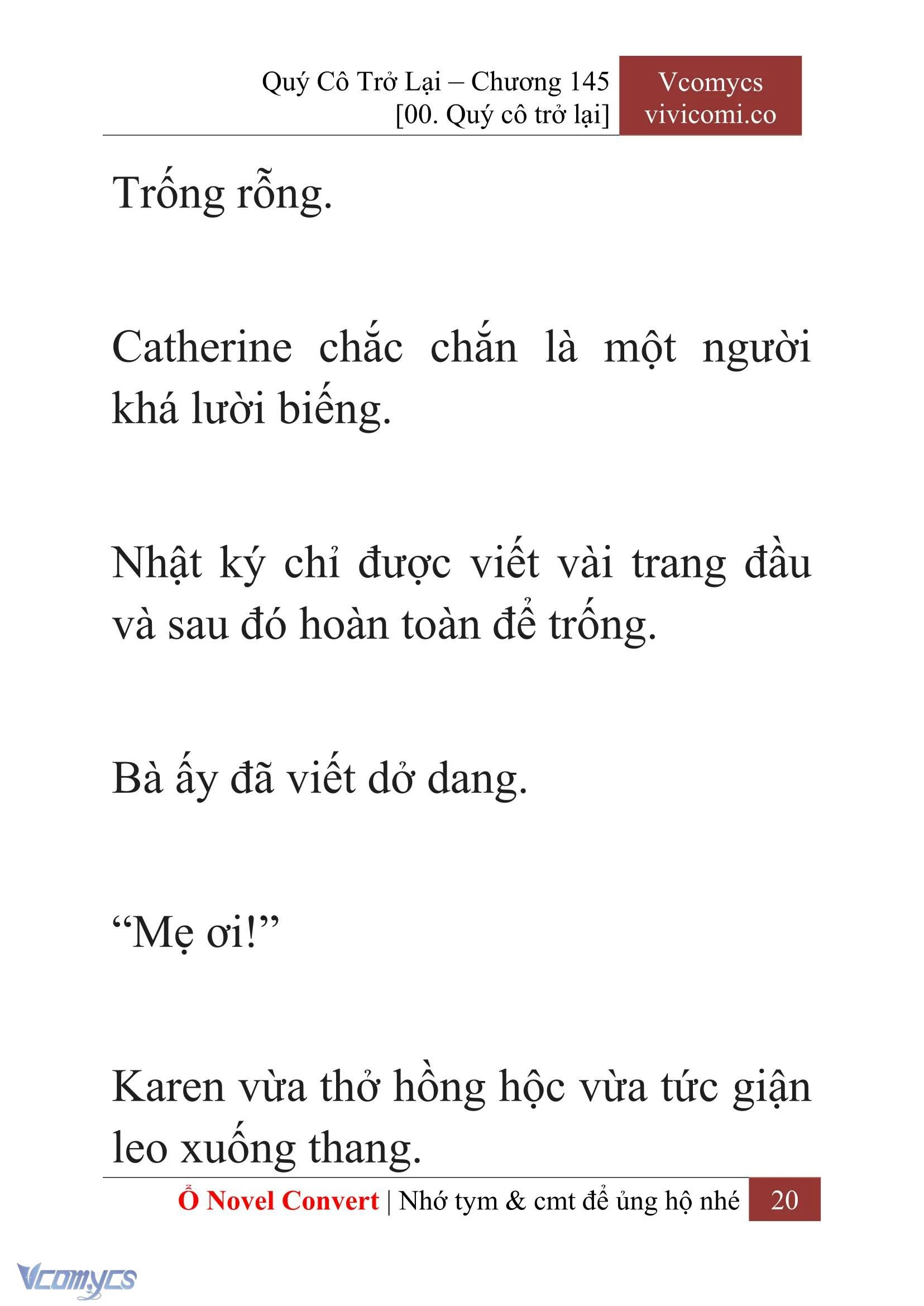 [Novel] Quý Cô Trở Lại Chapter 145 - Trang 23