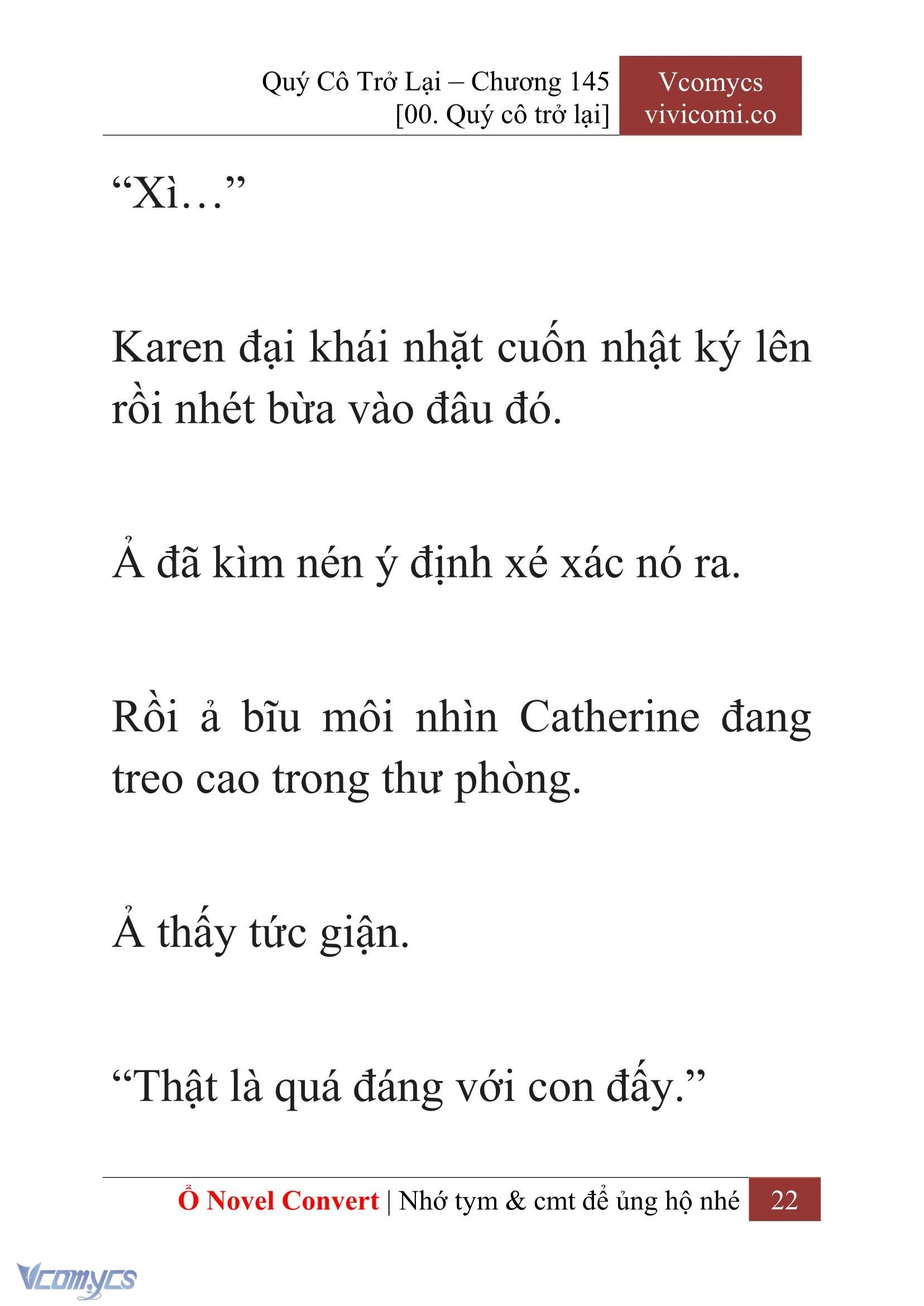 [Novel] Quý Cô Trở Lại Chapter 145 - Trang 25