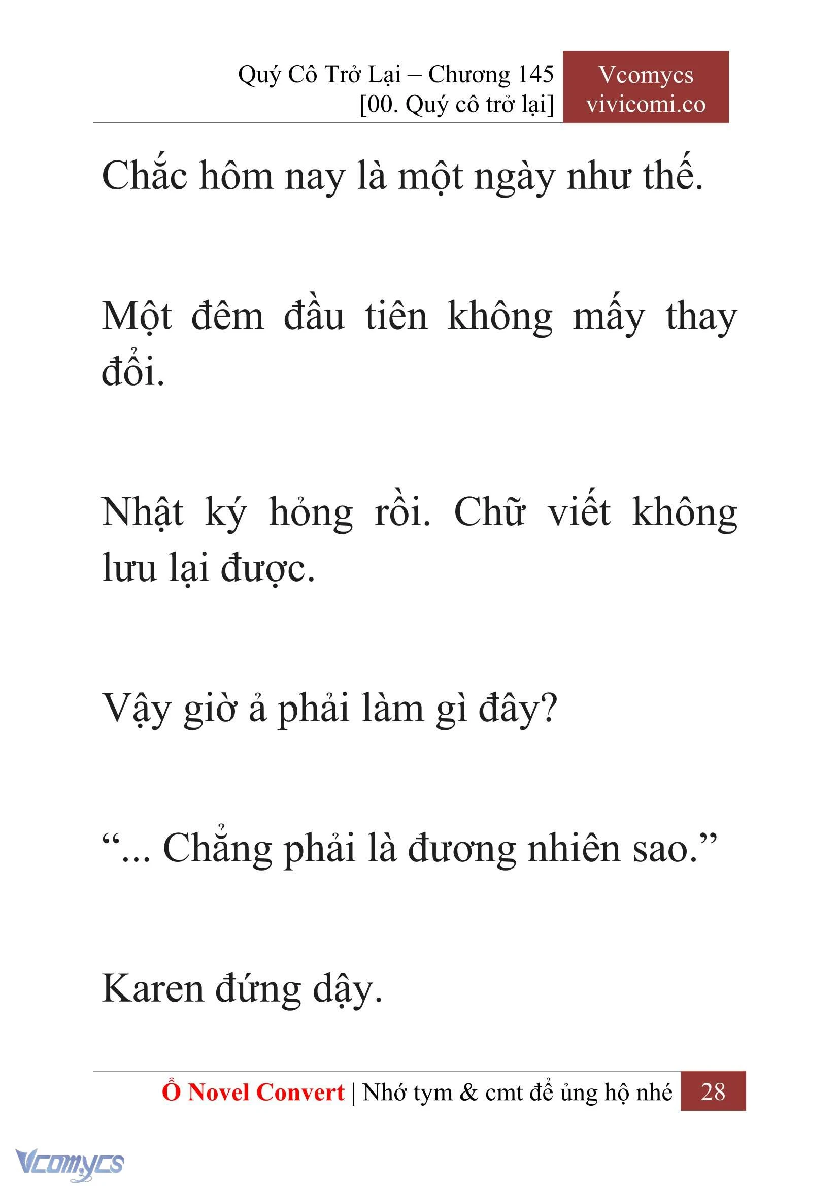 [Novel] Quý Cô Trở Lại Chapter 145 - Trang 31