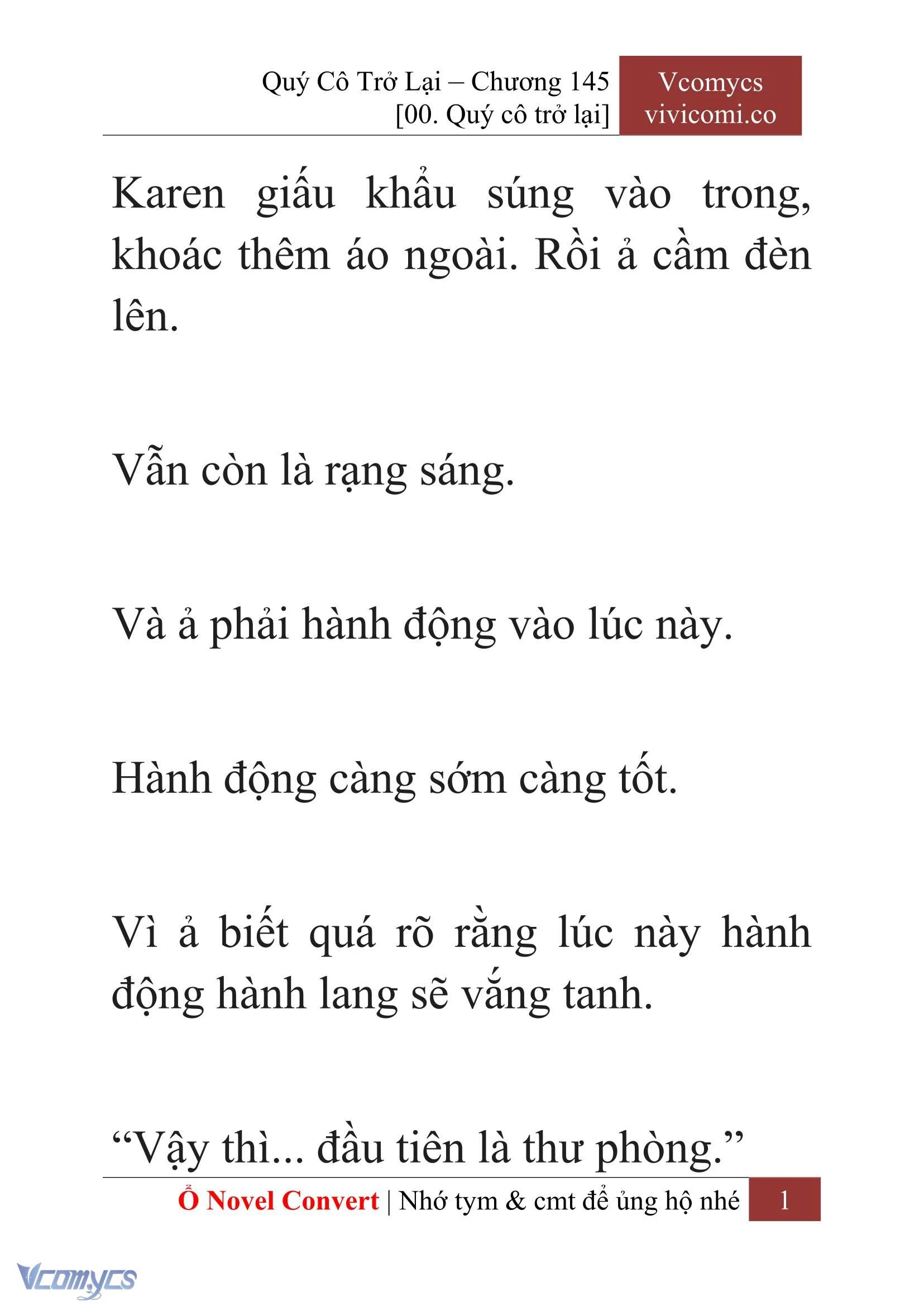 [Novel] Quý Cô Trở Lại Chapter 145 - Trang 4