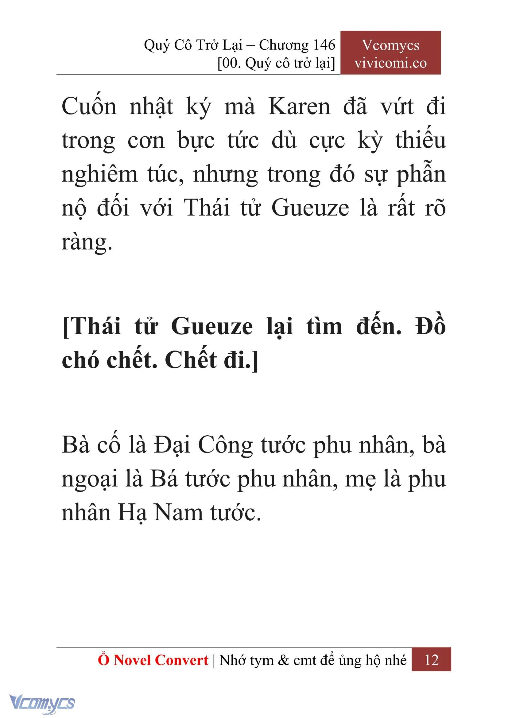 [Novel] Quý Cô Trở Lại Chapter 146 - Trang 15