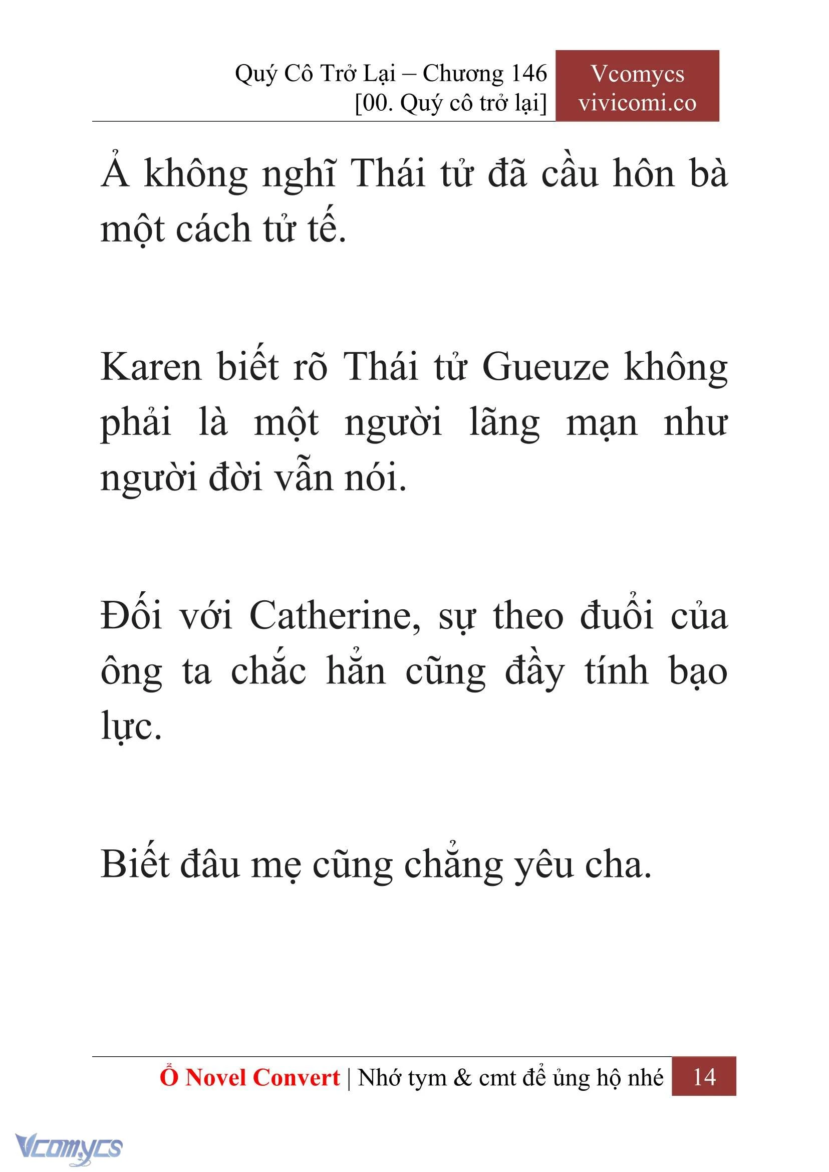 [Novel] Quý Cô Trở Lại Chapter 146 - Trang 17